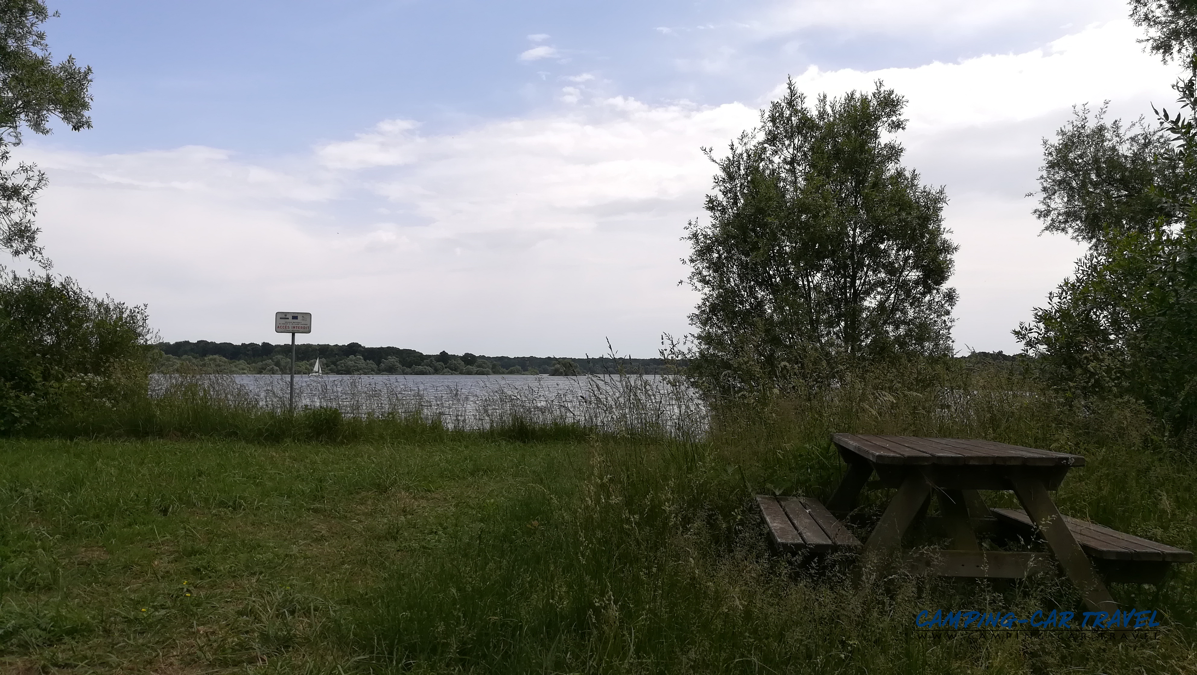 stationnement camping car gratuit Lac-du-Der La Brèche Marne