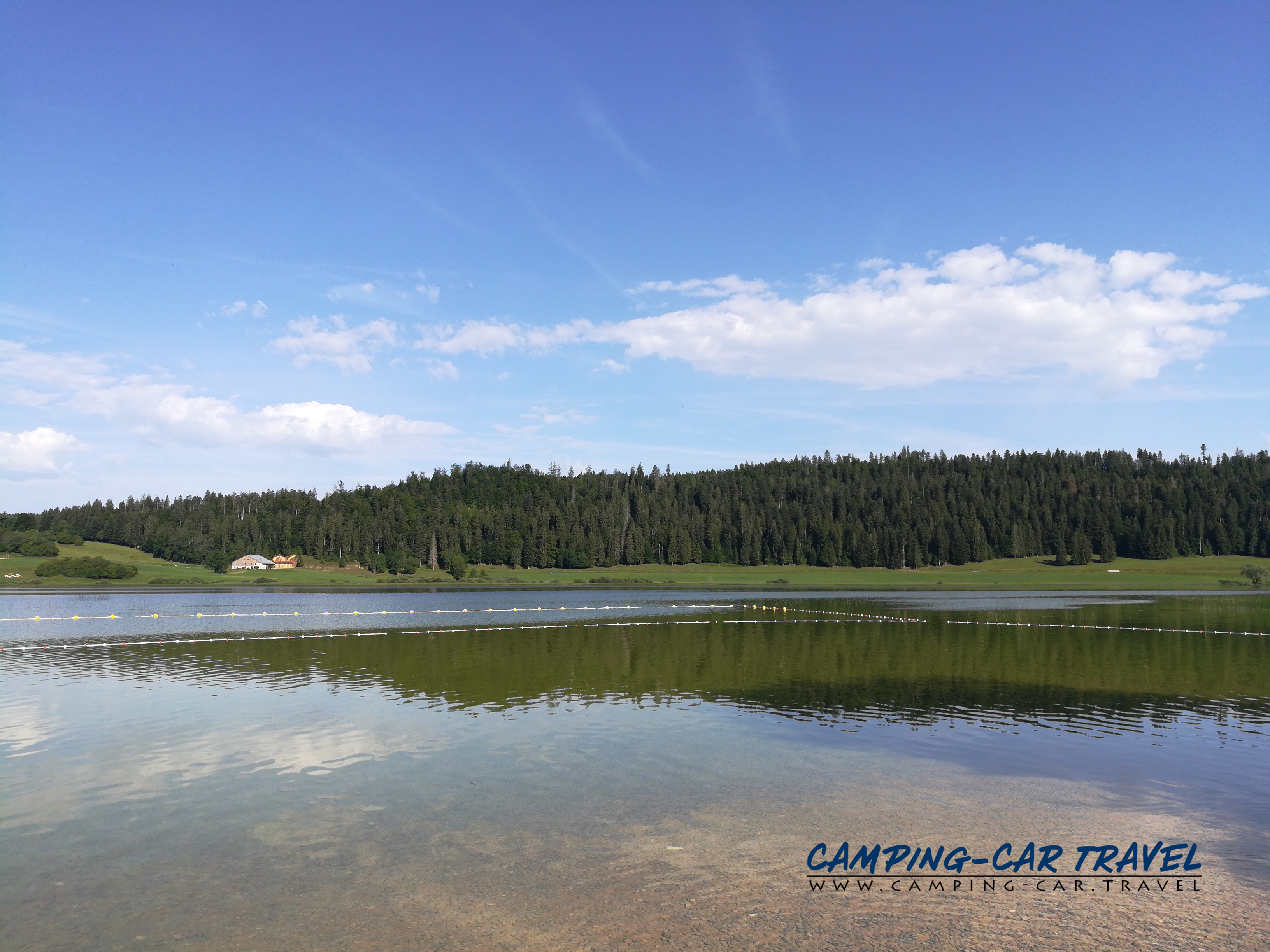 aire services camping car Labergement-Sainte-Marie Lac de Remoray Doubs