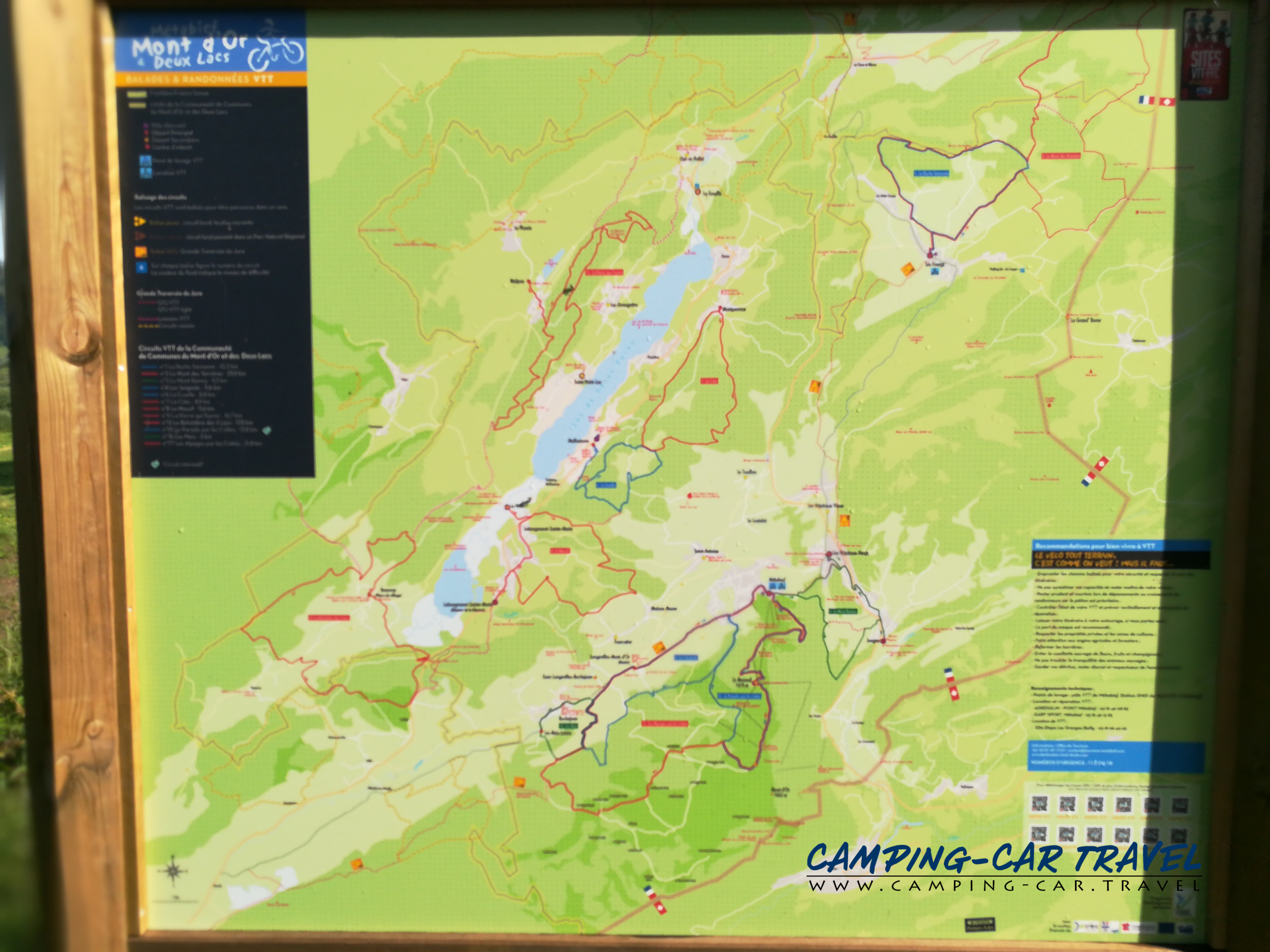 aire services camping car Labergement-Sainte-Marie Lac de Remoray Doubs