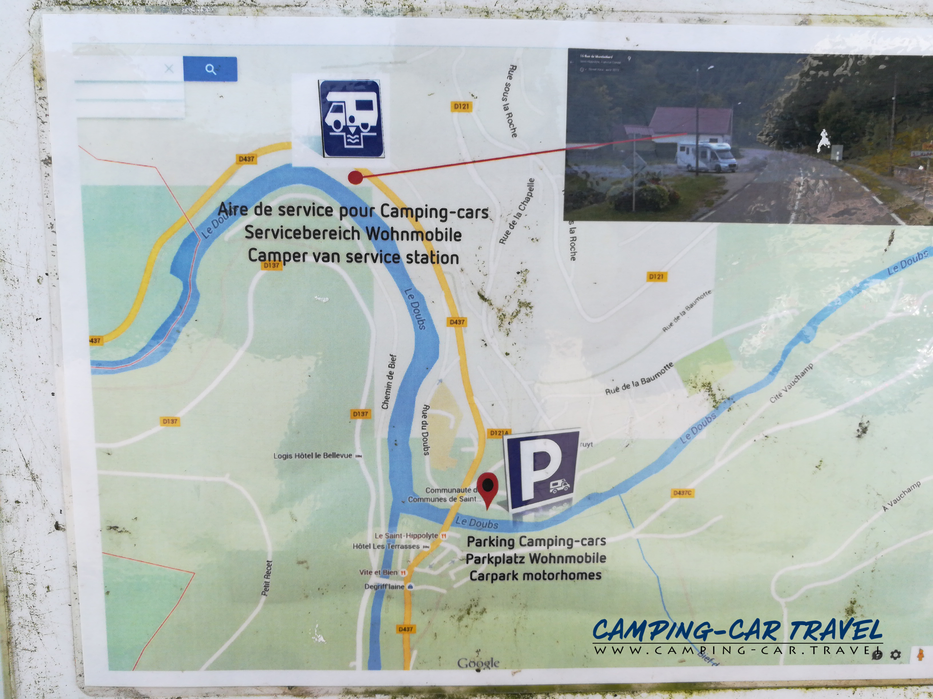 aire services camping car Saint-Hippolyte Doubs