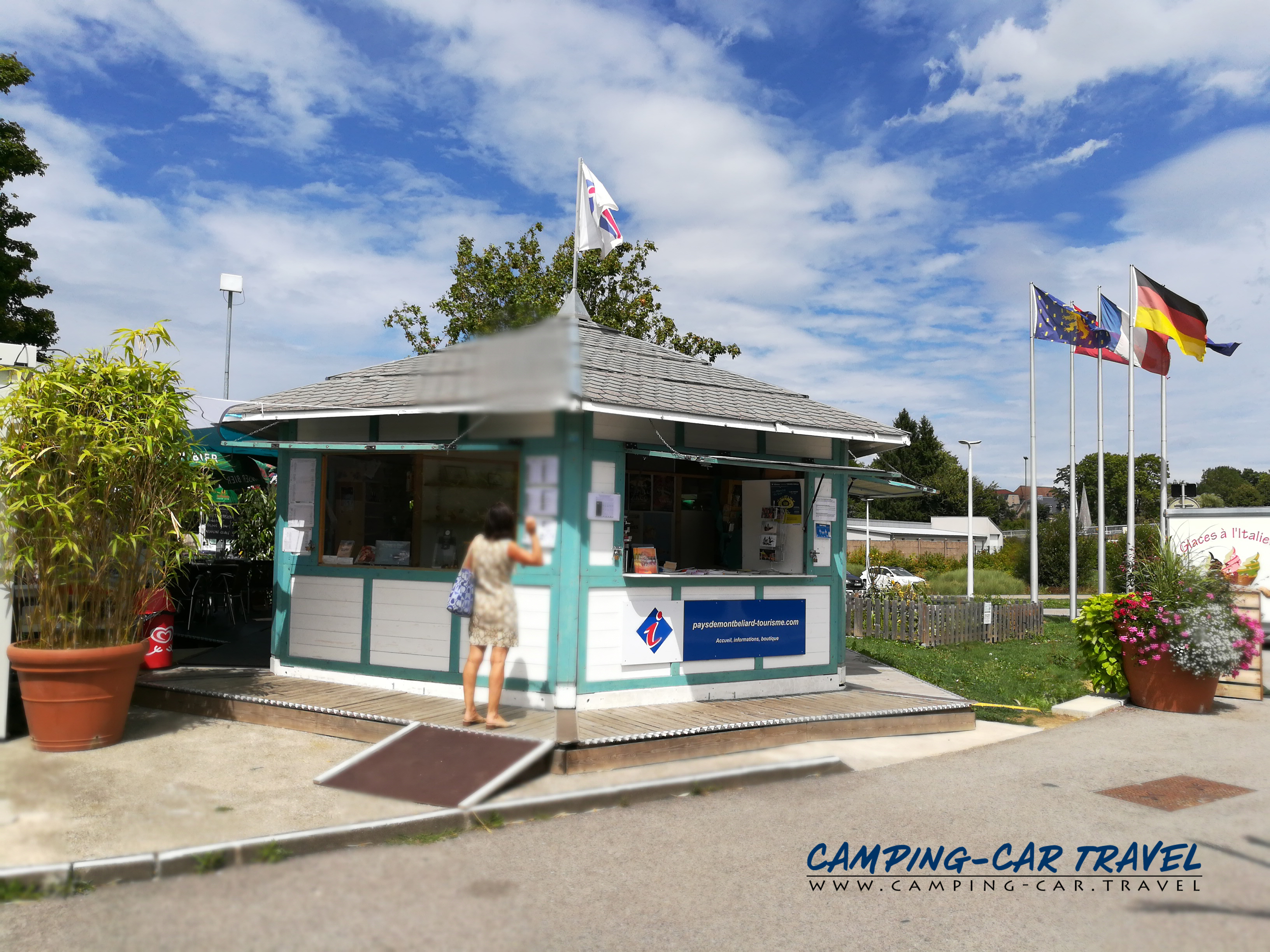 stationnement gratuit camping car Montbéliard Doubs