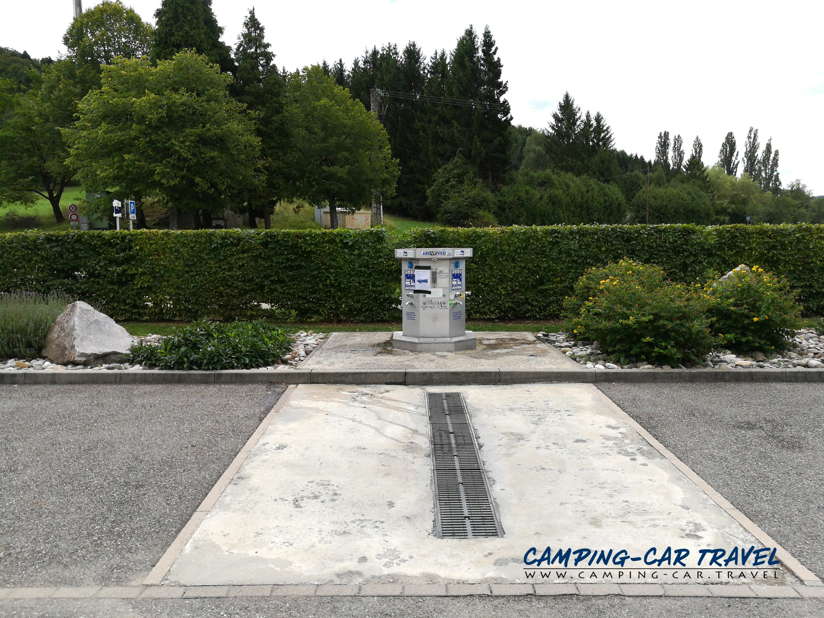 aire services camping car Ferrette Haut-Rhin