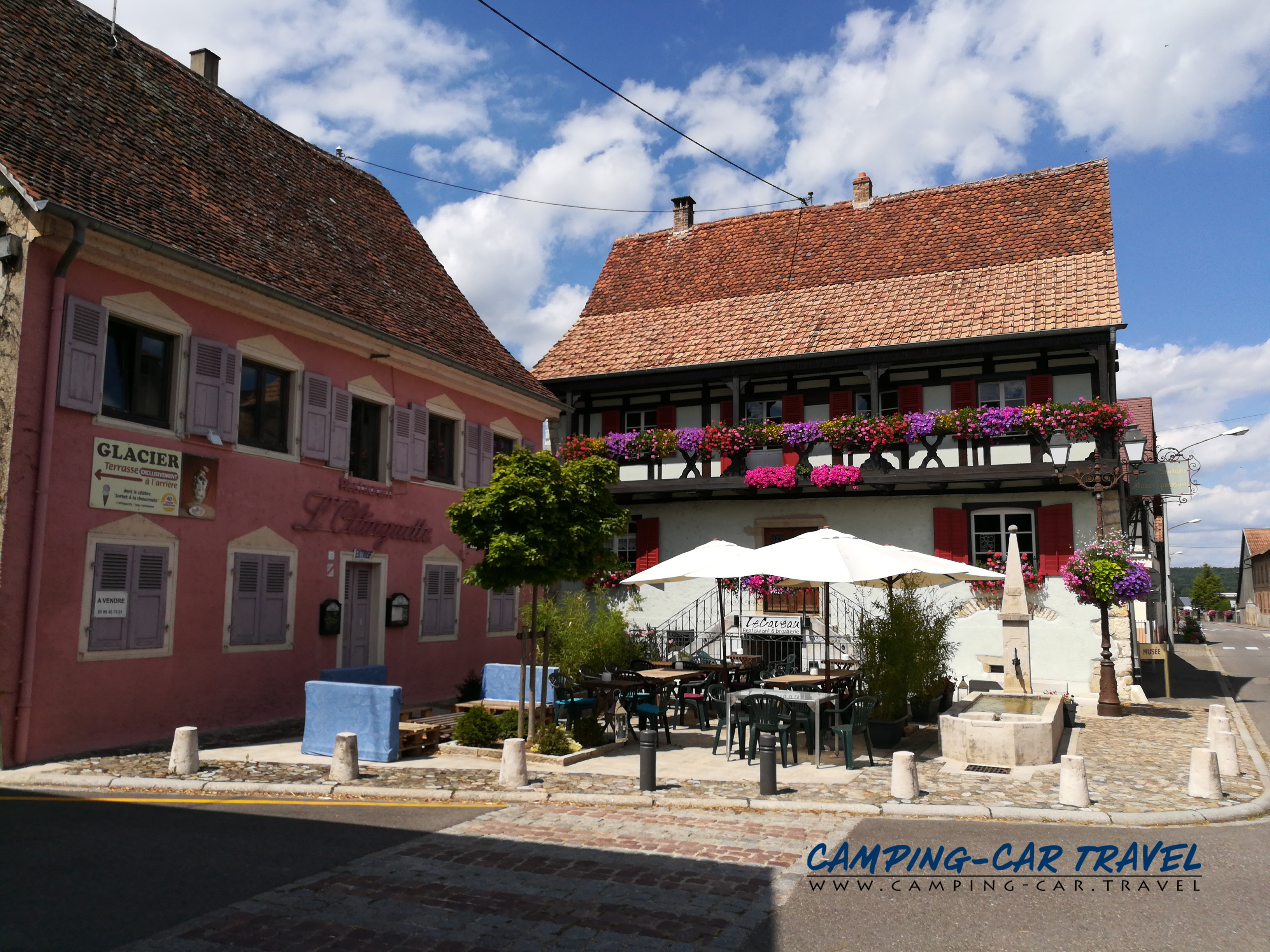 aire services camping car Oltingue Haut-Rhin