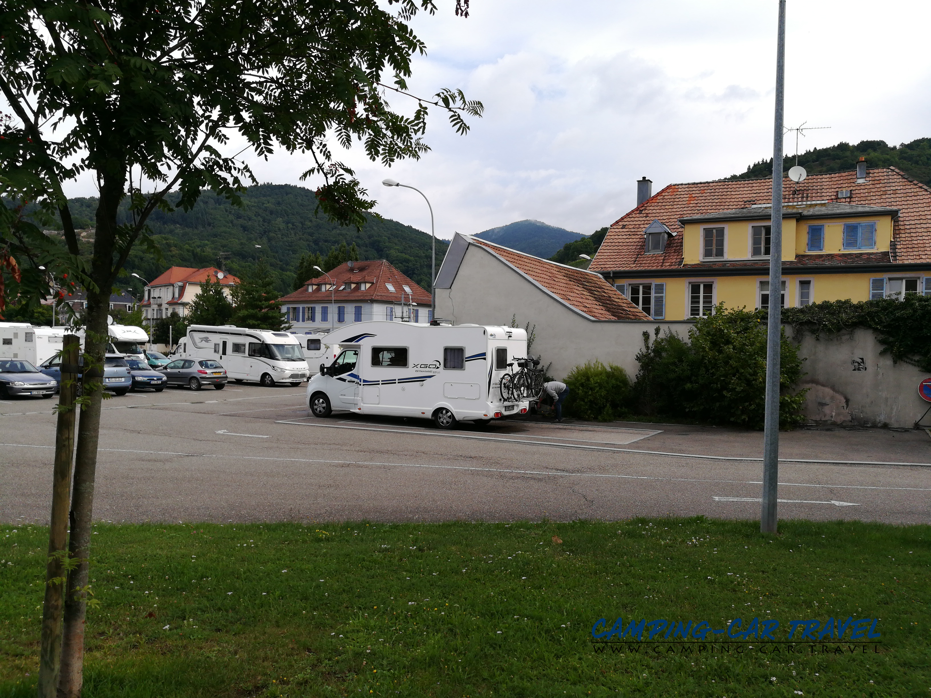 aire services camping car Thann Haut-Rhin