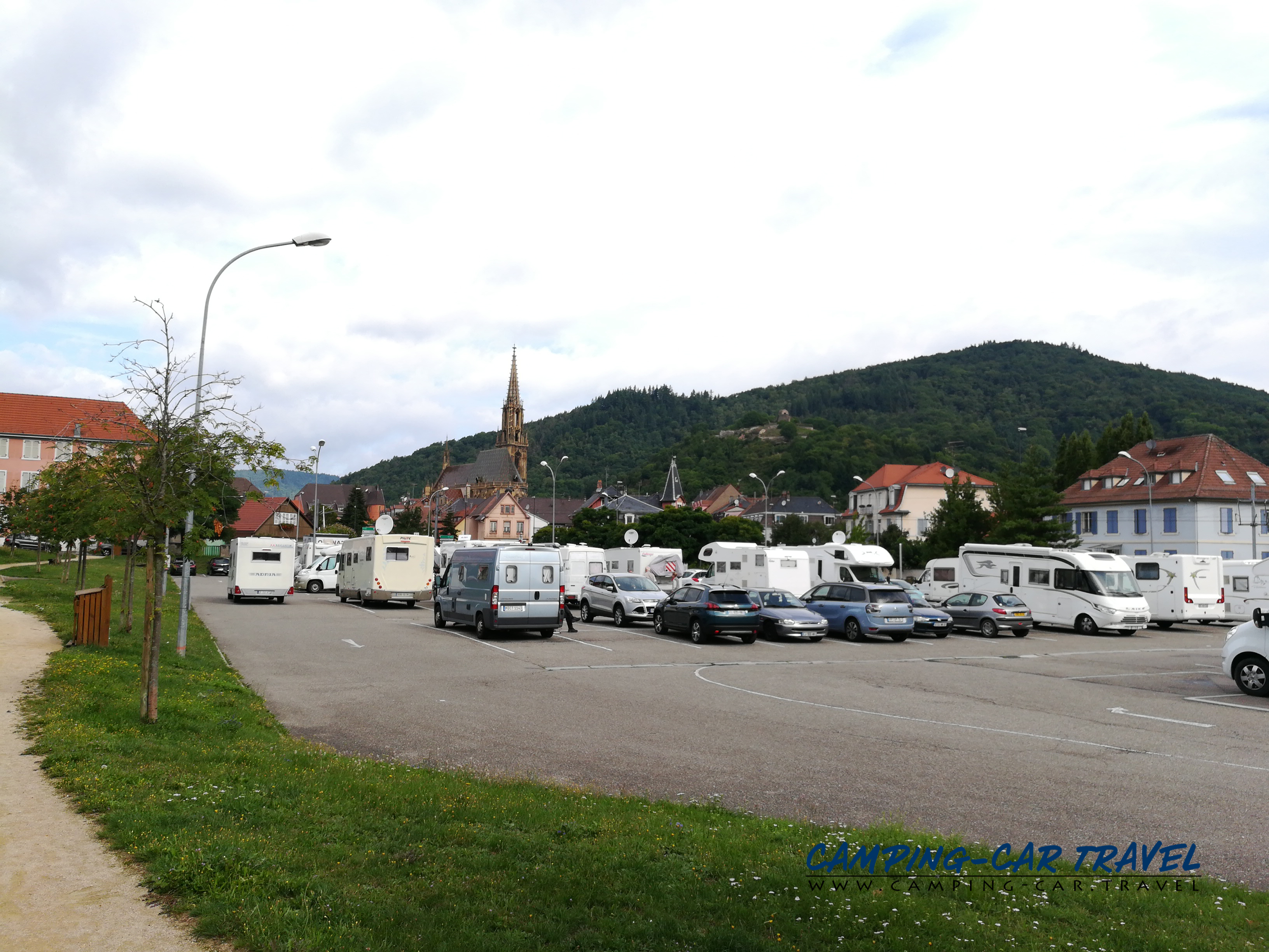 aire services camping car Thann Haut-Rhin