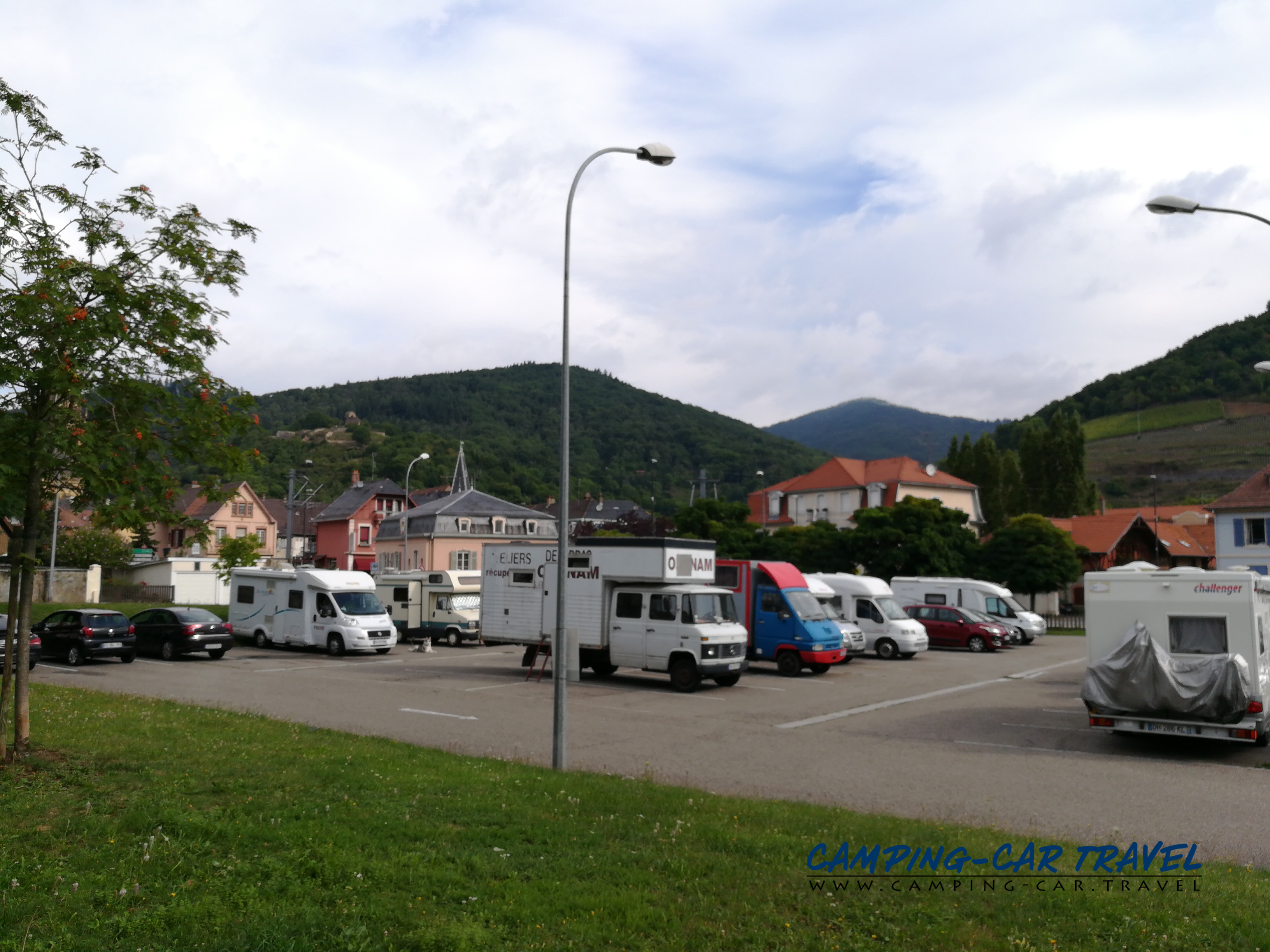 aire services camping car Thann Haut-Rhin