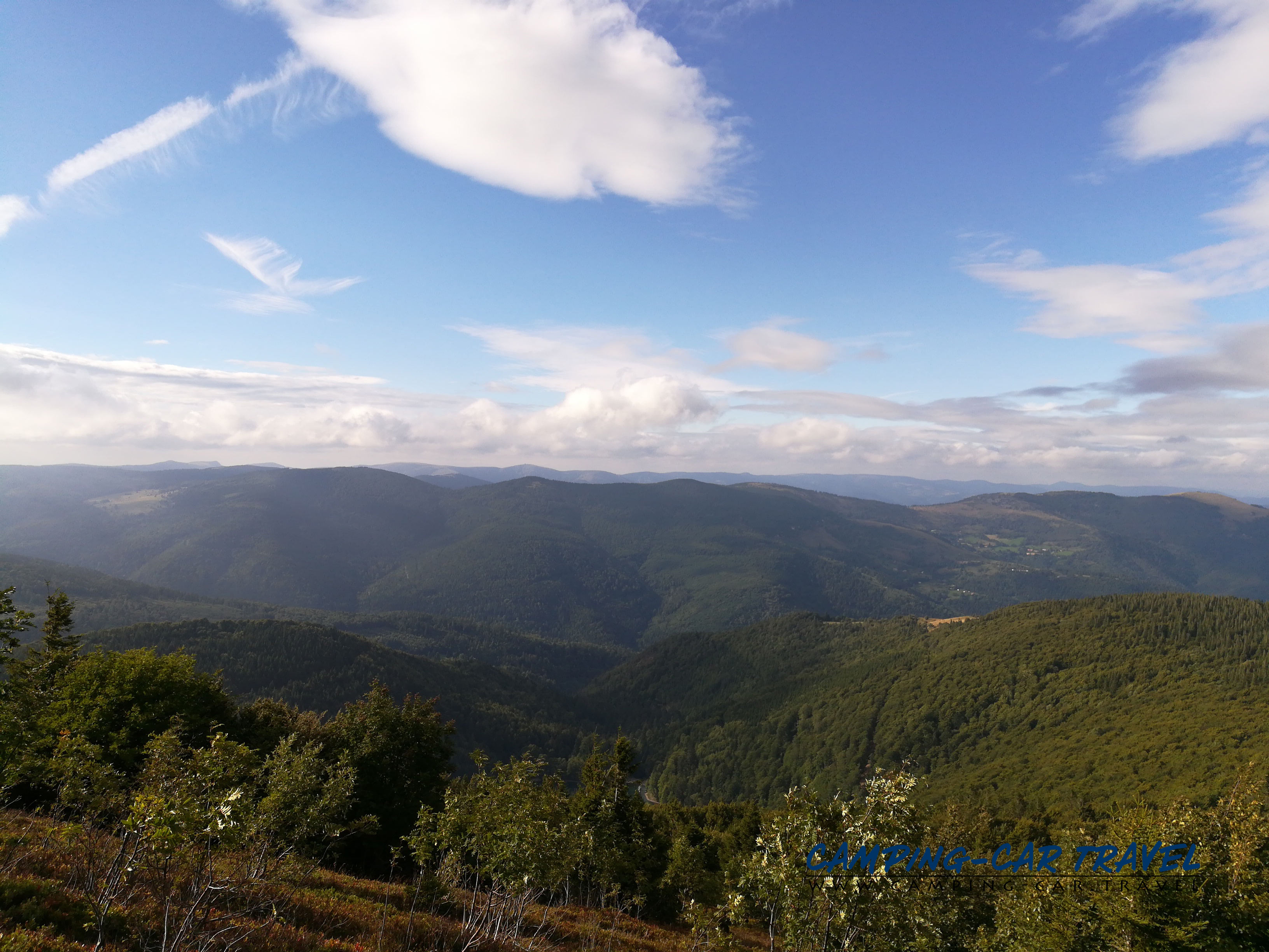 aire services camping car Le Grand Ballon d'Alsace Haut-Rhin