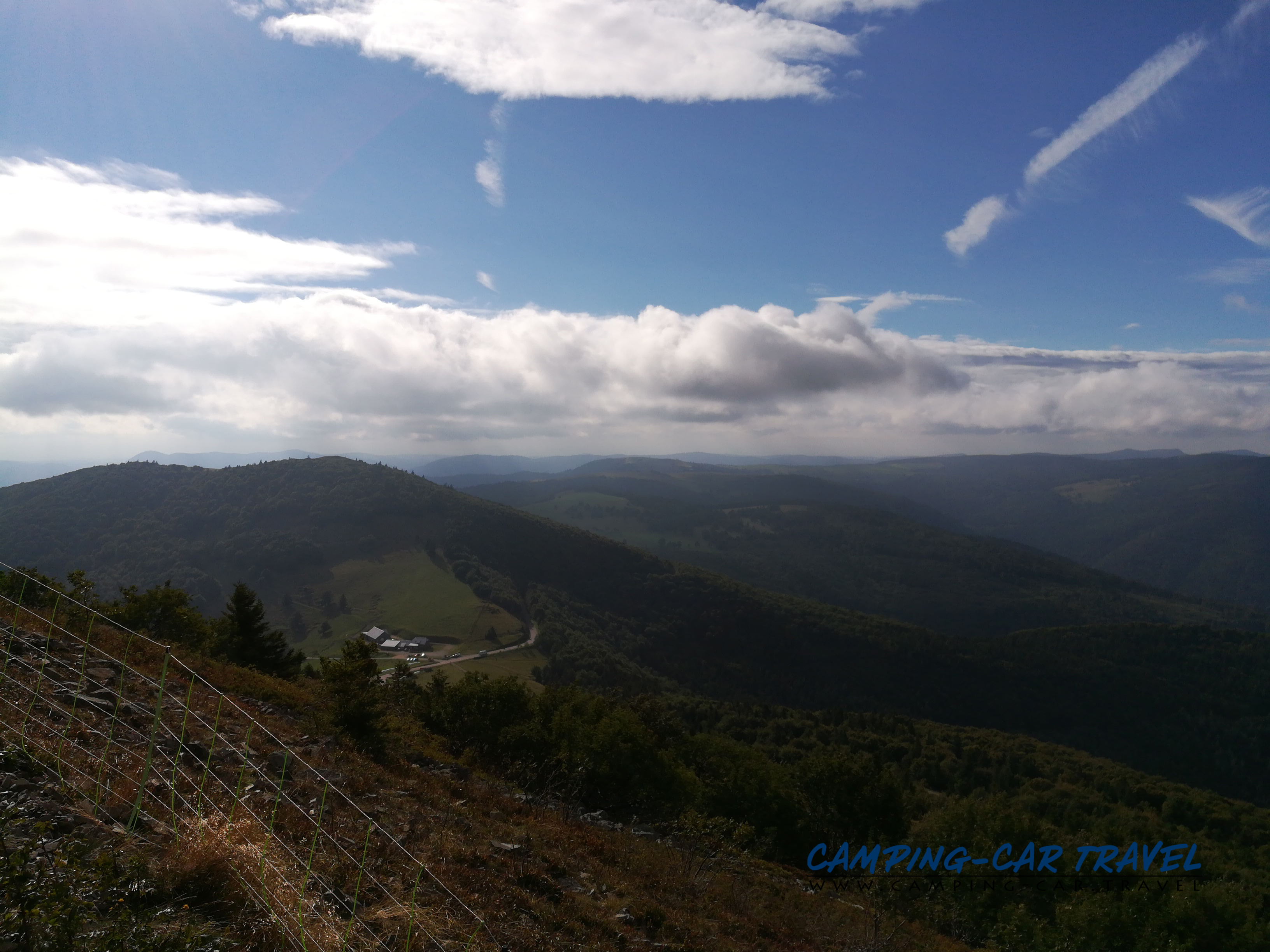 aire services camping car Le Grand Ballon d'Alsace Haut-Rhin