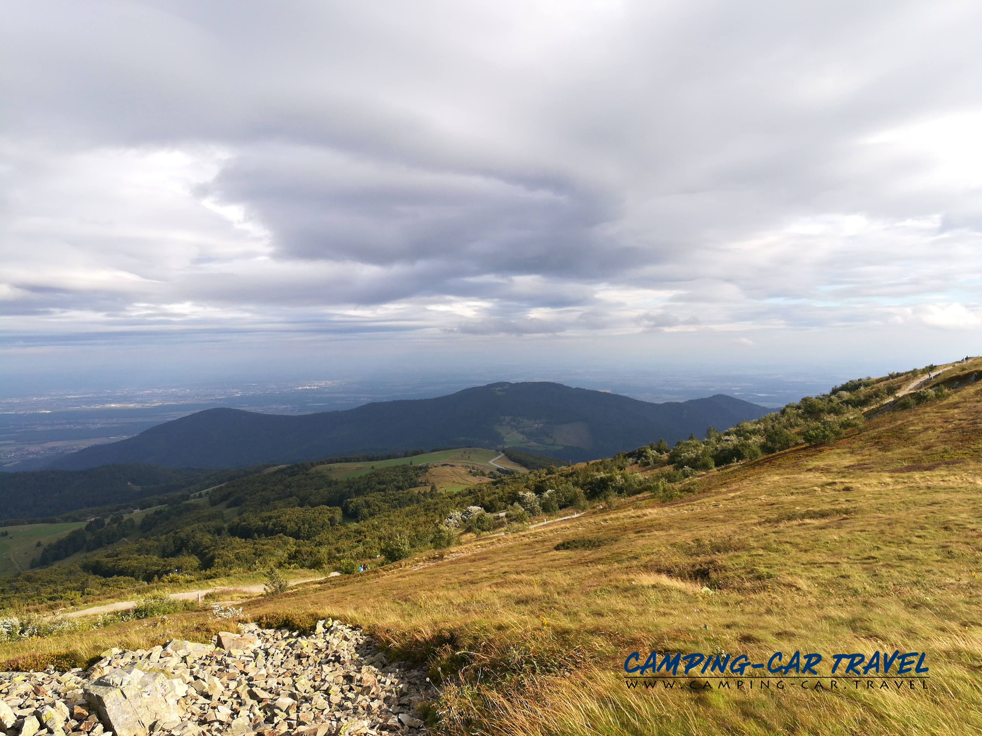 aire services camping car Le Grand Ballon d'Alsace Haut-Rhin