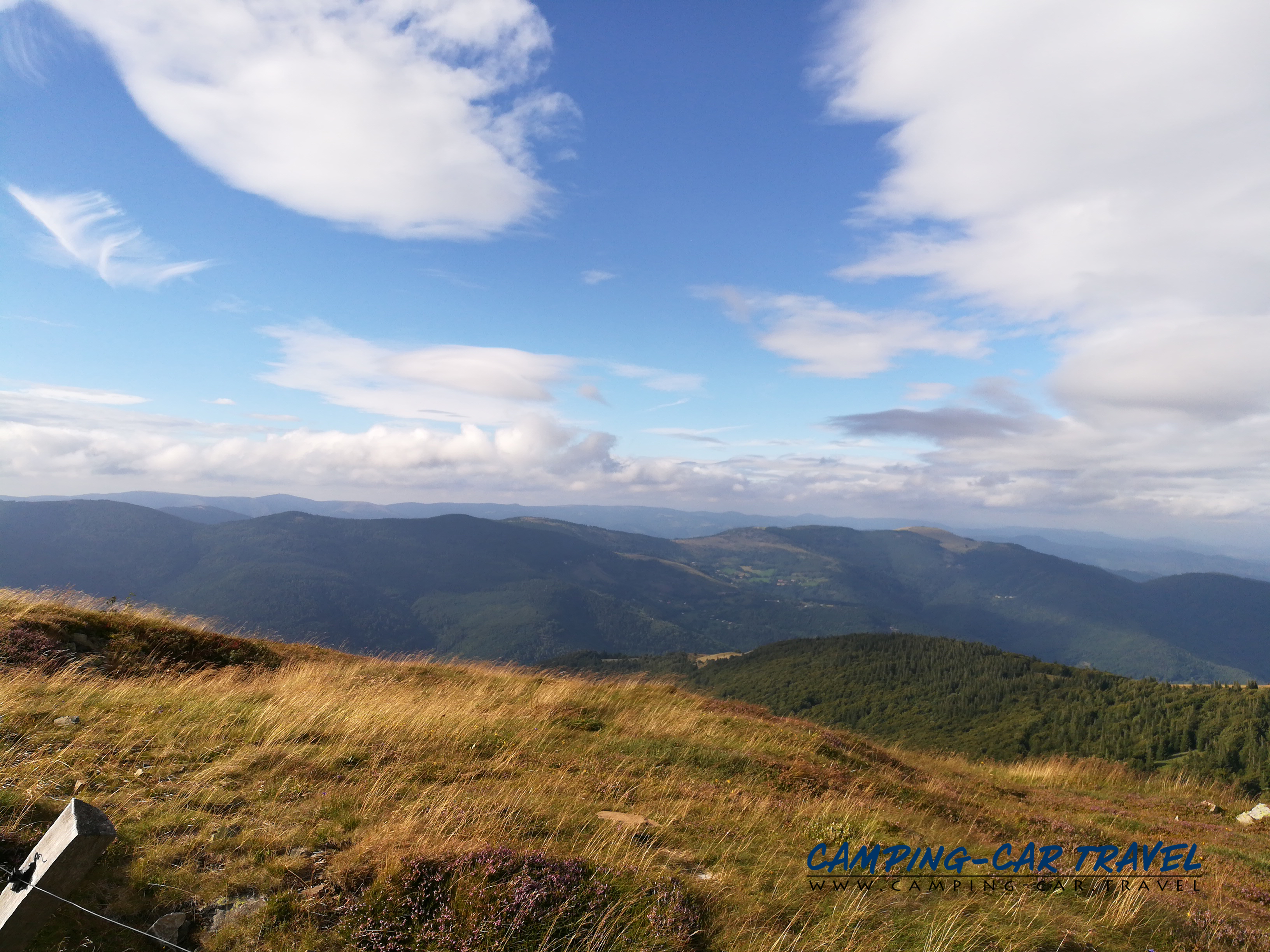 aire services camping car Le Grand Ballon d'Alsace Haut-Rhin