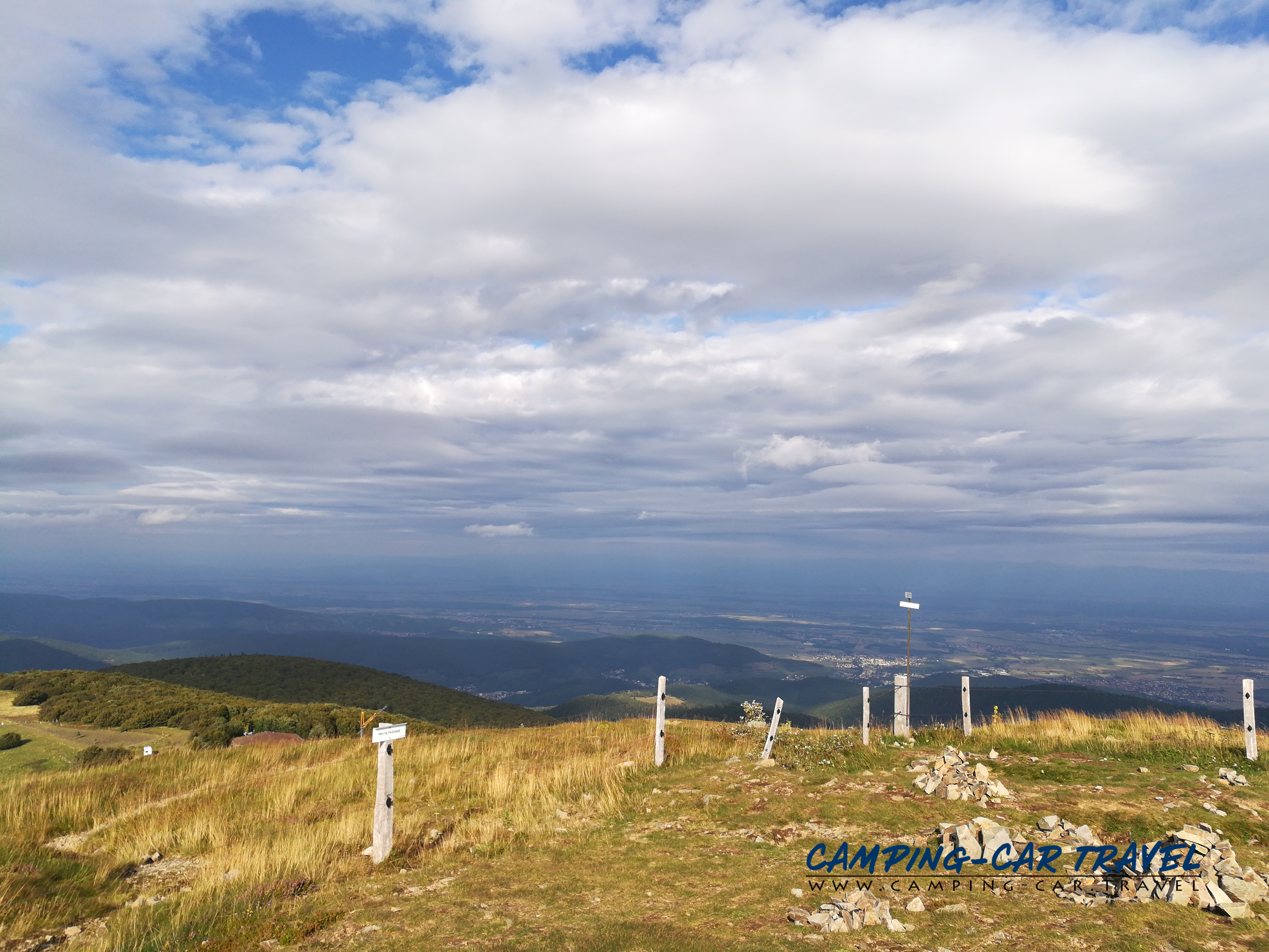 aire services camping car Le Grand Ballon d'Alsace Haut-Rhin