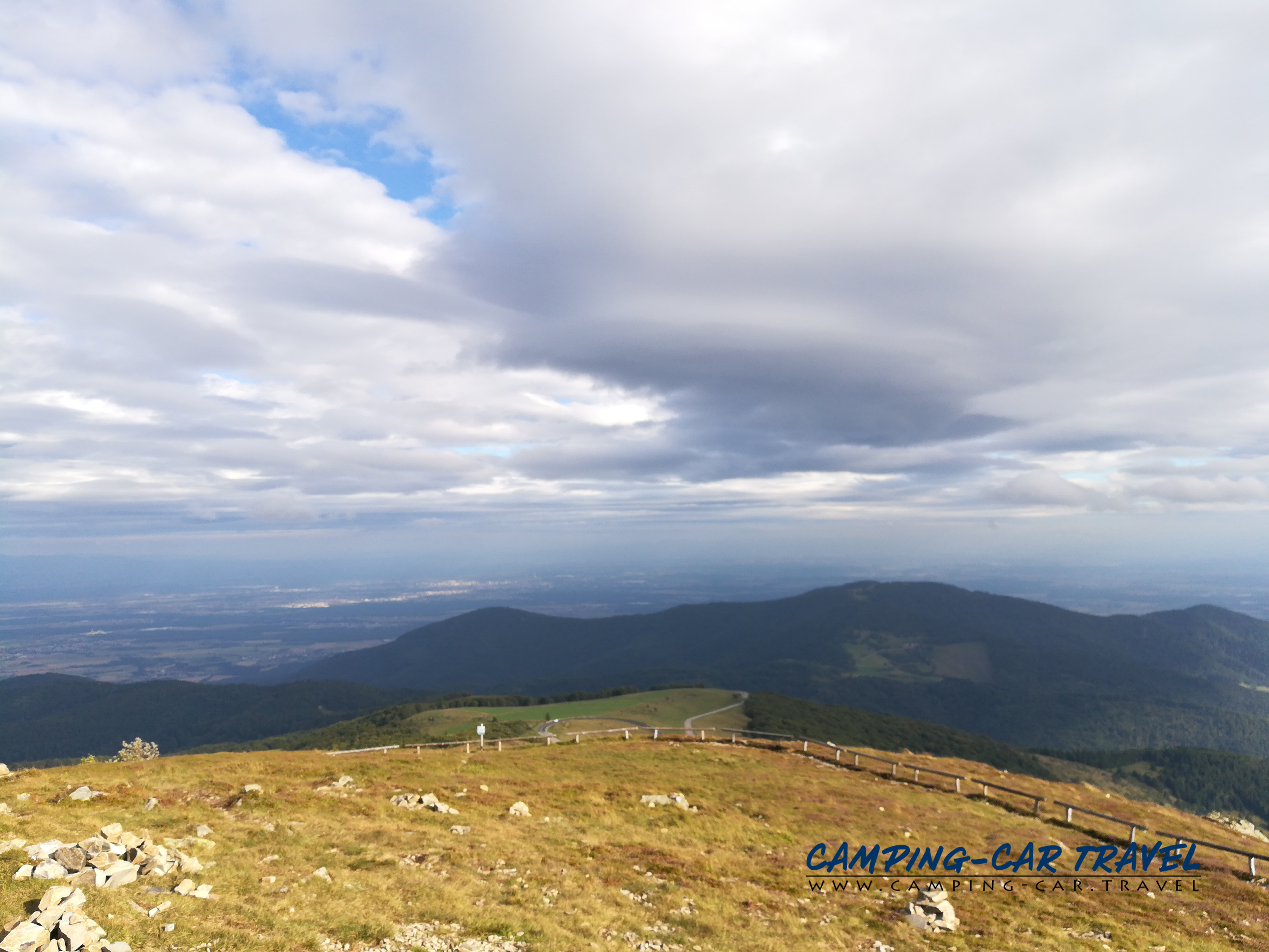 aire services camping car Le Grand Ballon d'Alsace Haut-Rhin