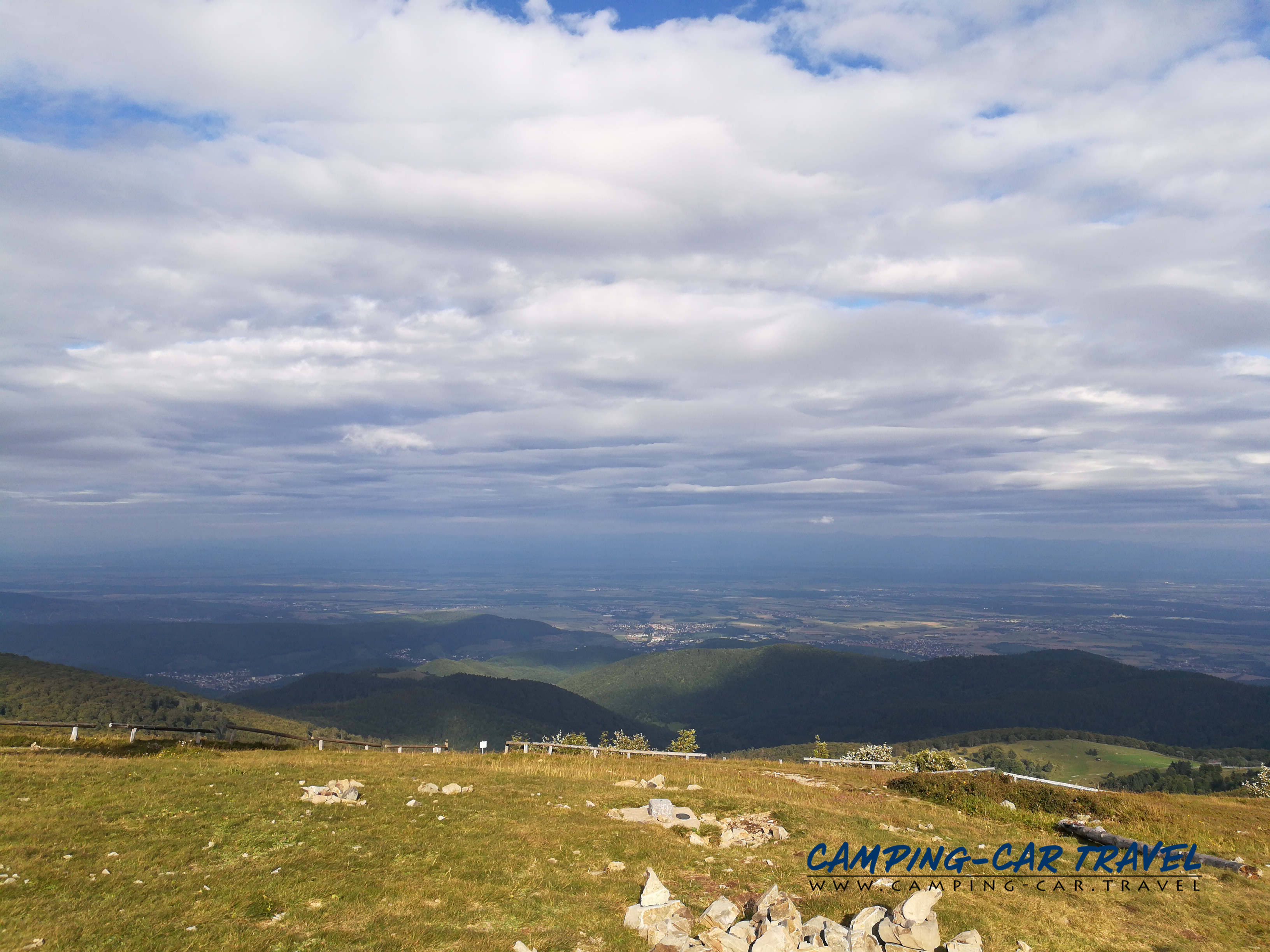 aire services camping car Le Grand Ballon d'Alsace Haut-Rhin