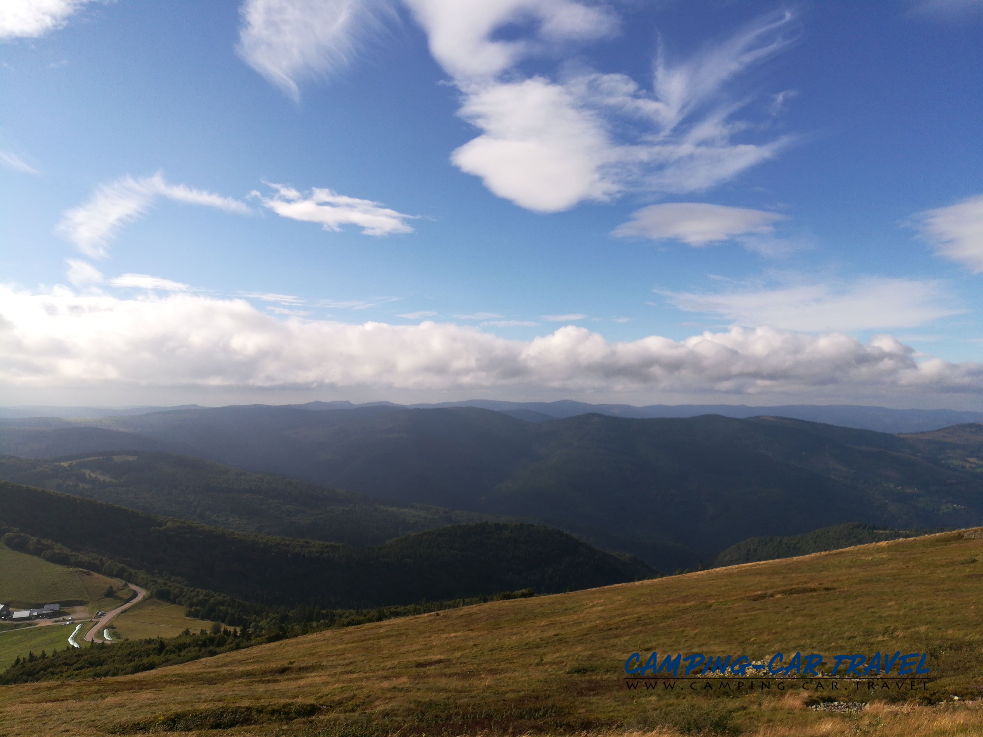 aire services camping car Le Grand Ballon d'Alsace Haut-Rhin