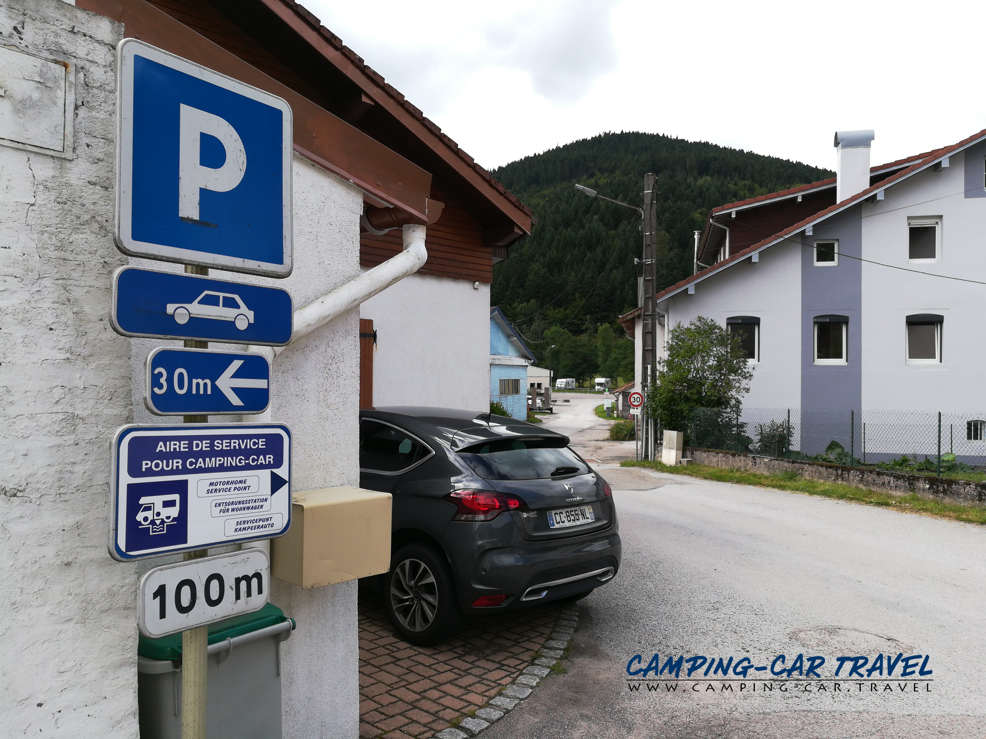 aire services camping car Ventron Vosges