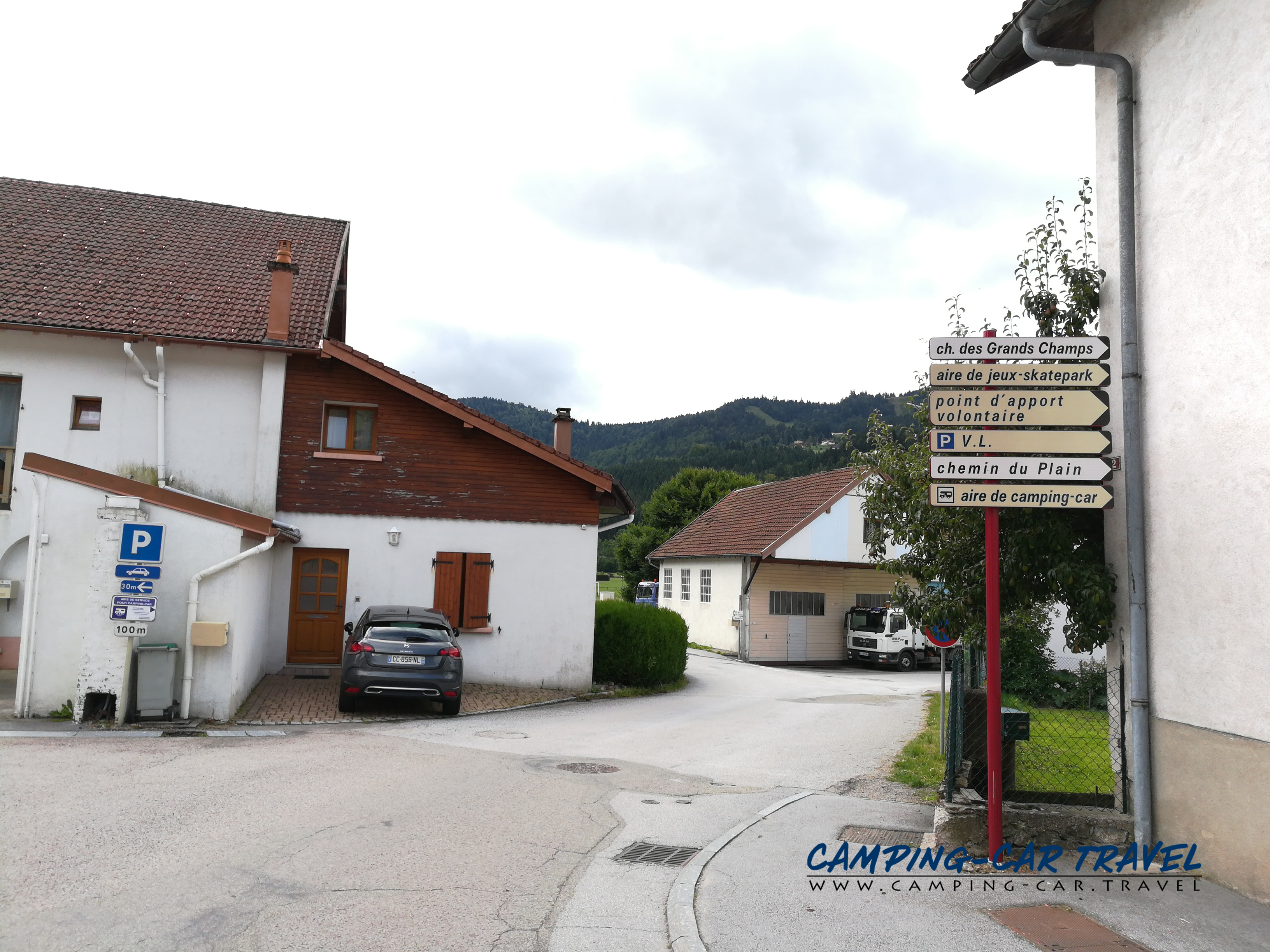 aire services camping car Ventron Vosges