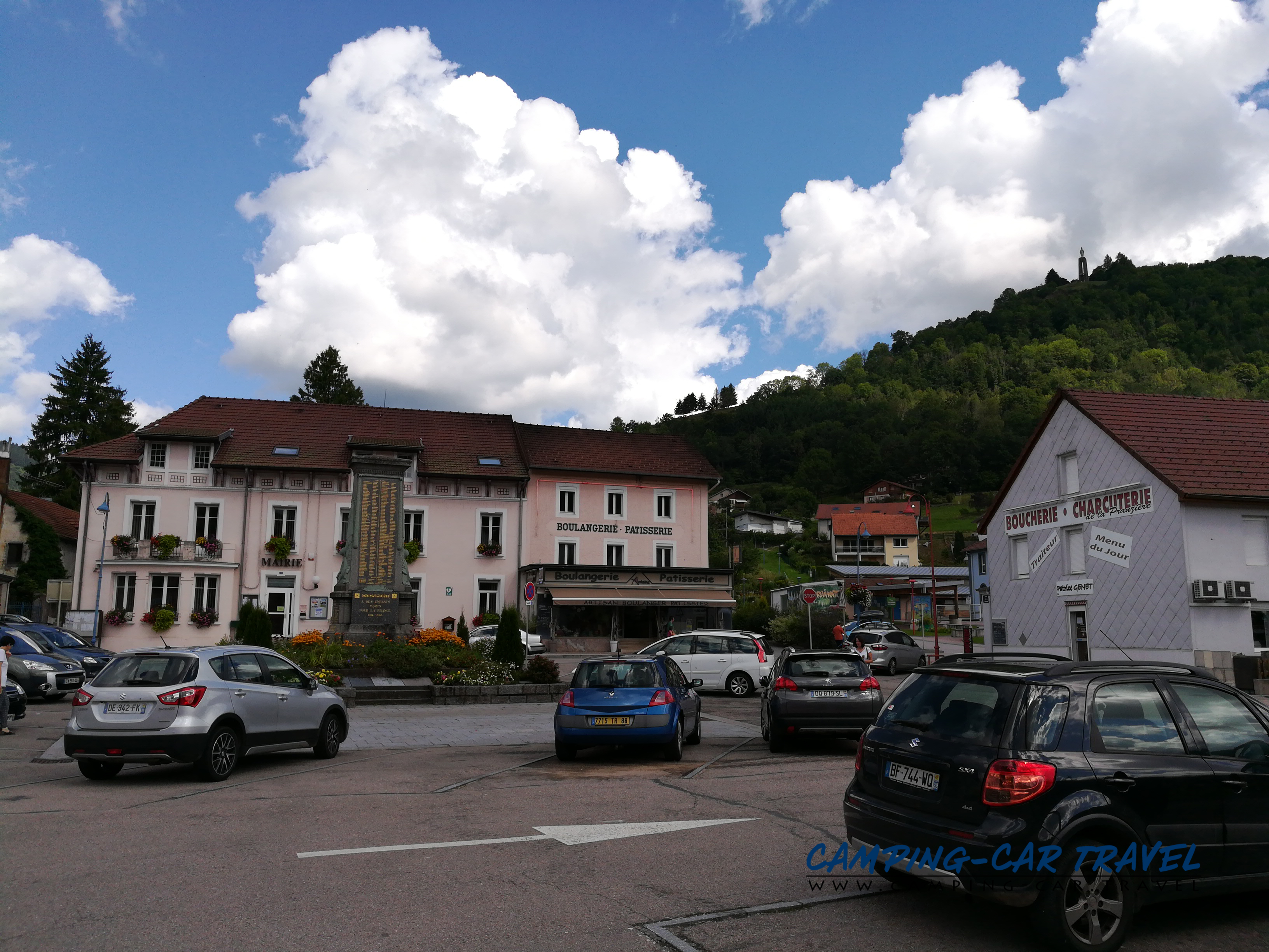 aire services camping car Cornimont Vosges