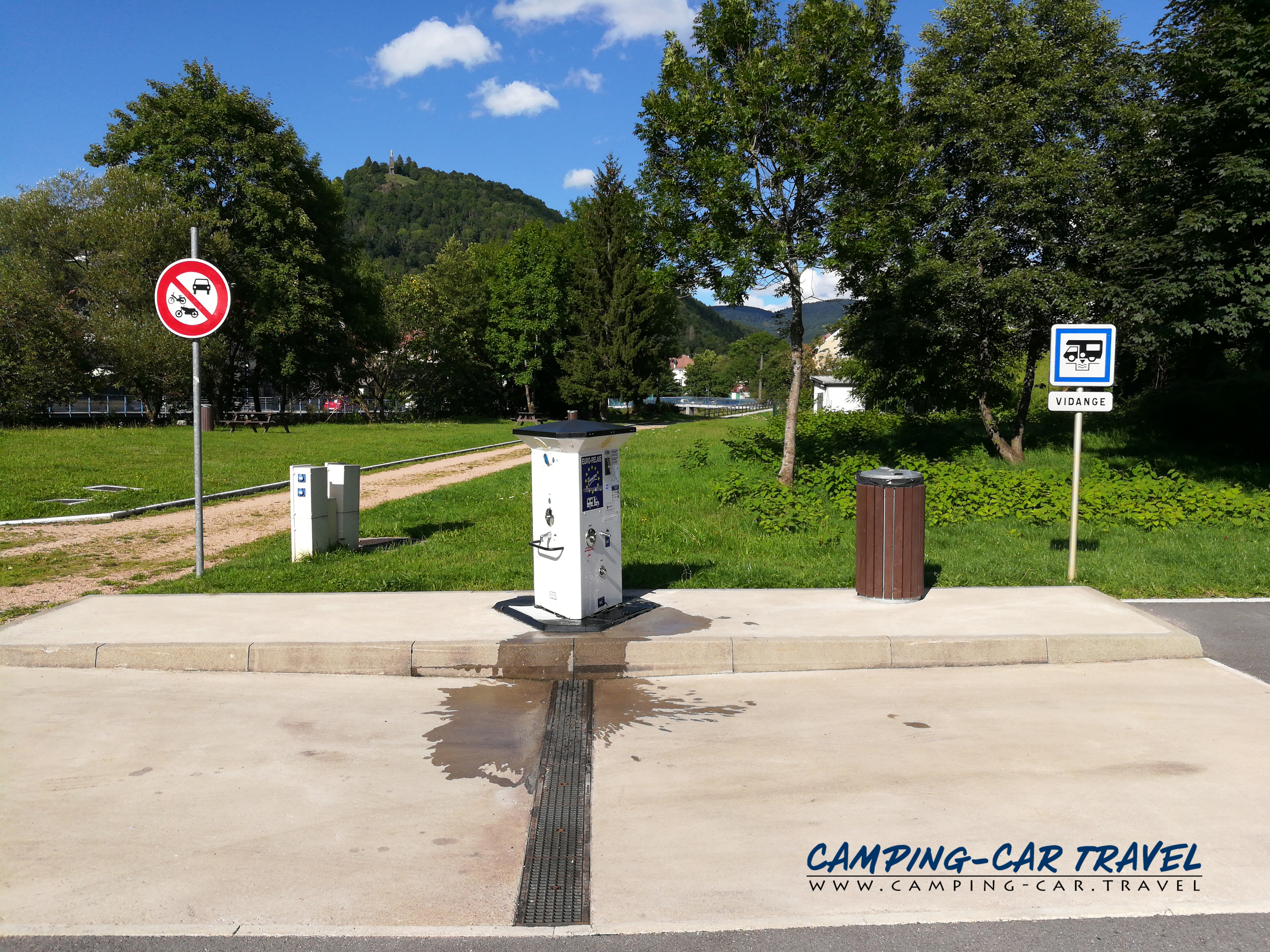 aire services camping car Cornimont Vosges