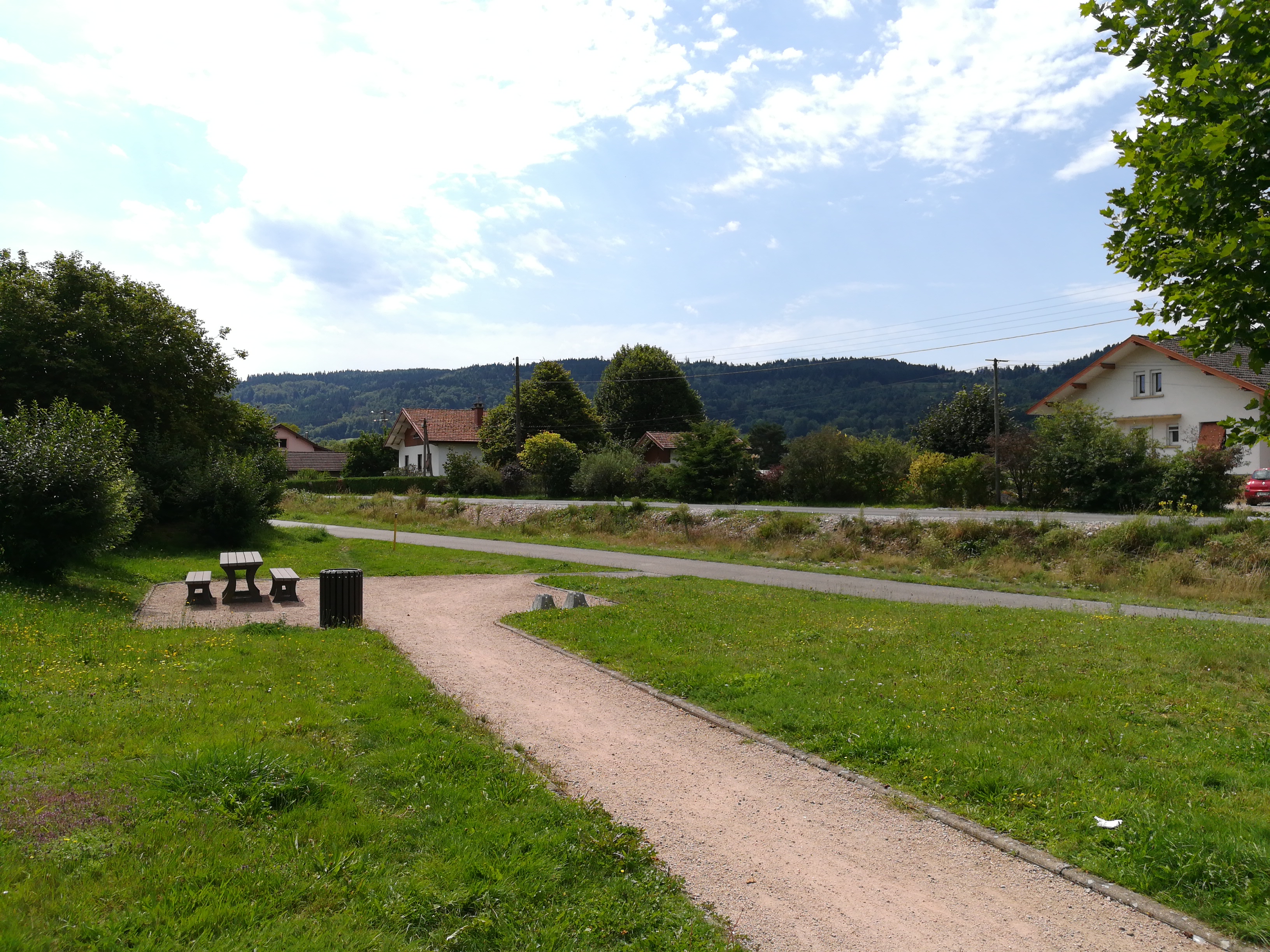 aire services camping car Rupt-sur-Moselle Vosges