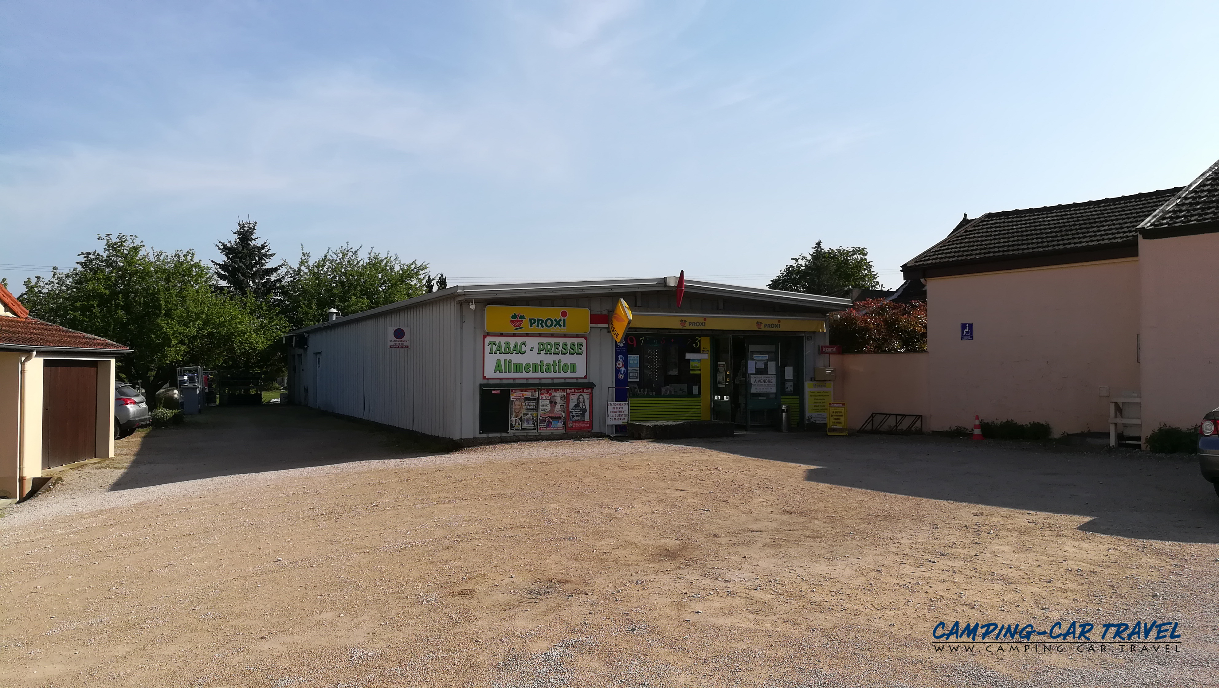 aire services camping car Sornay Saône-et-Loire