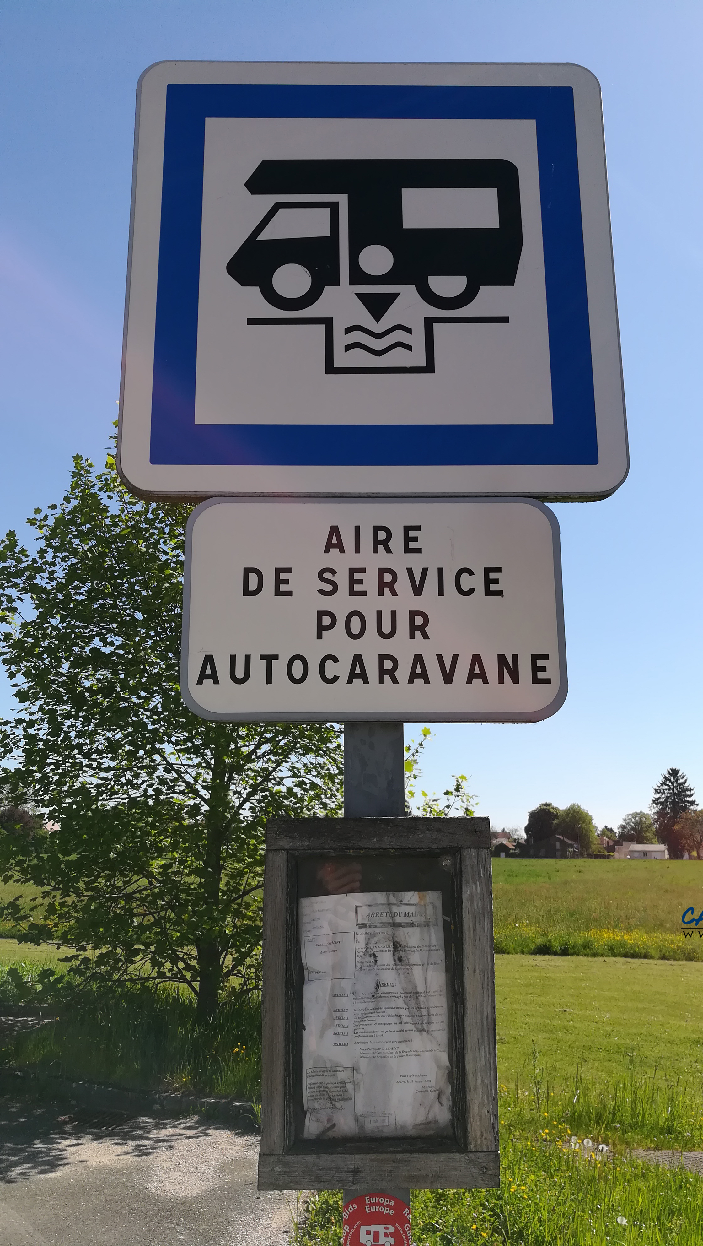 aire services camping car Seurre Côte-d'Or