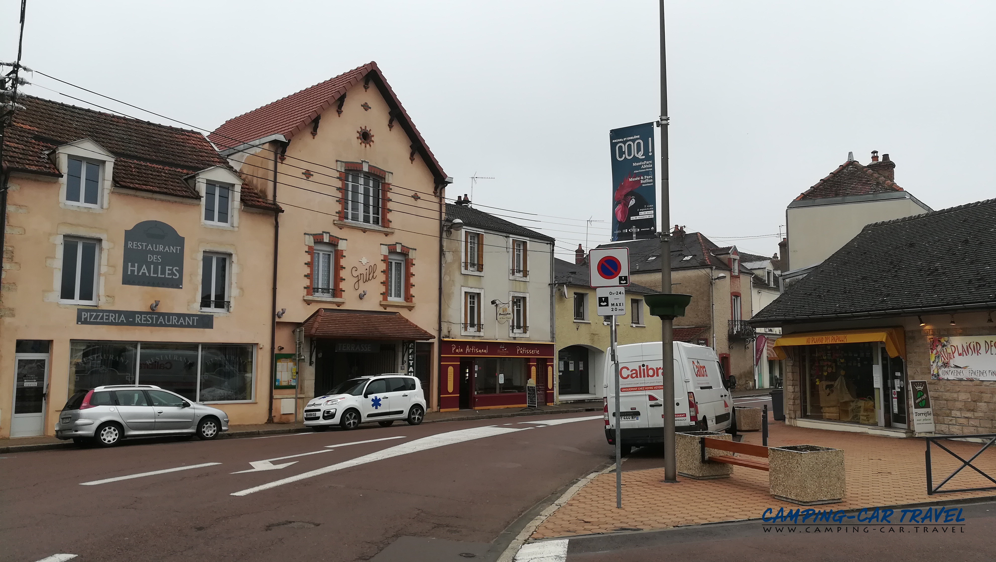 aire stationnement camping car Montbard Côte-d'Or