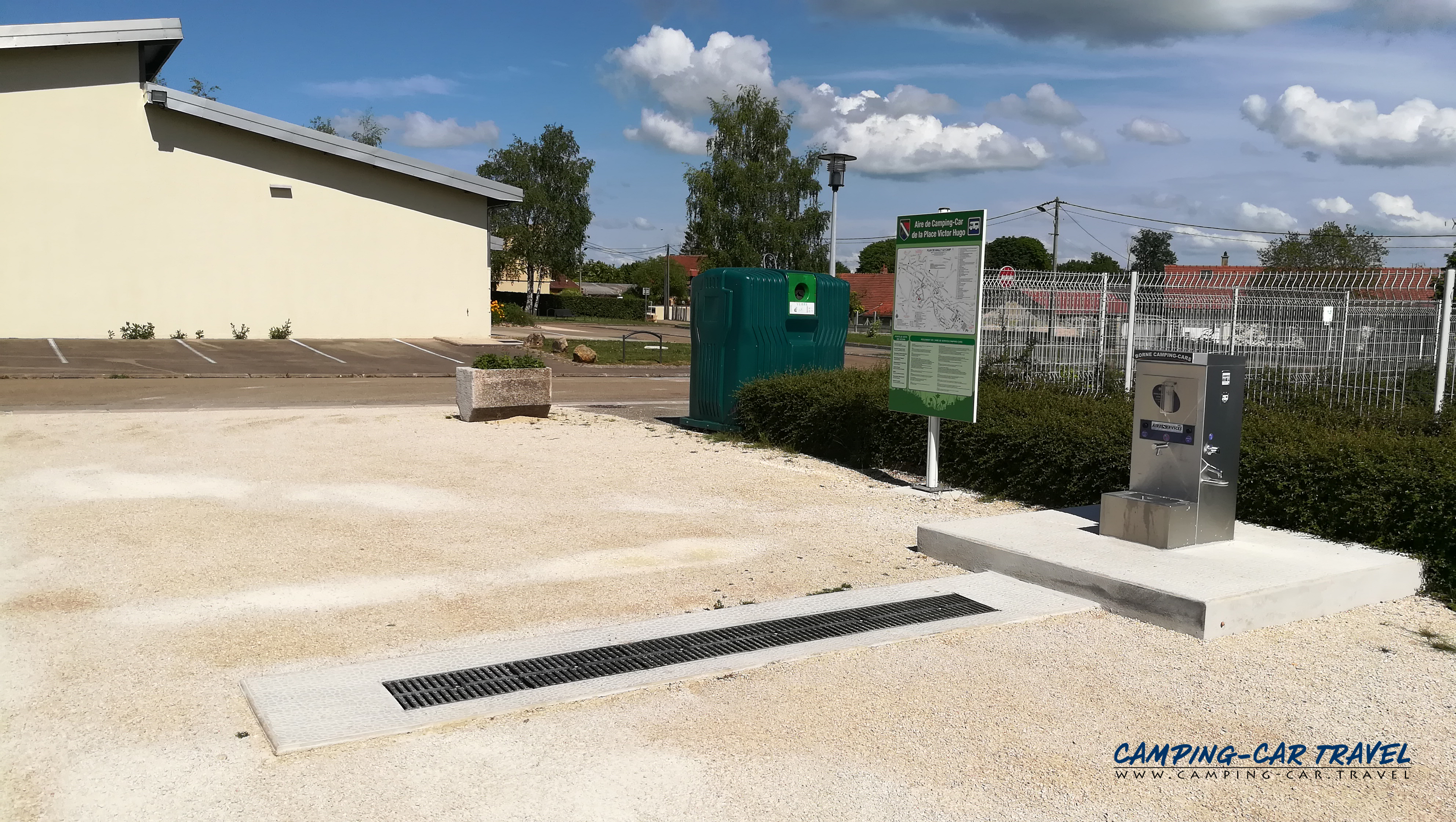 aire services camping car mailly le camp aube