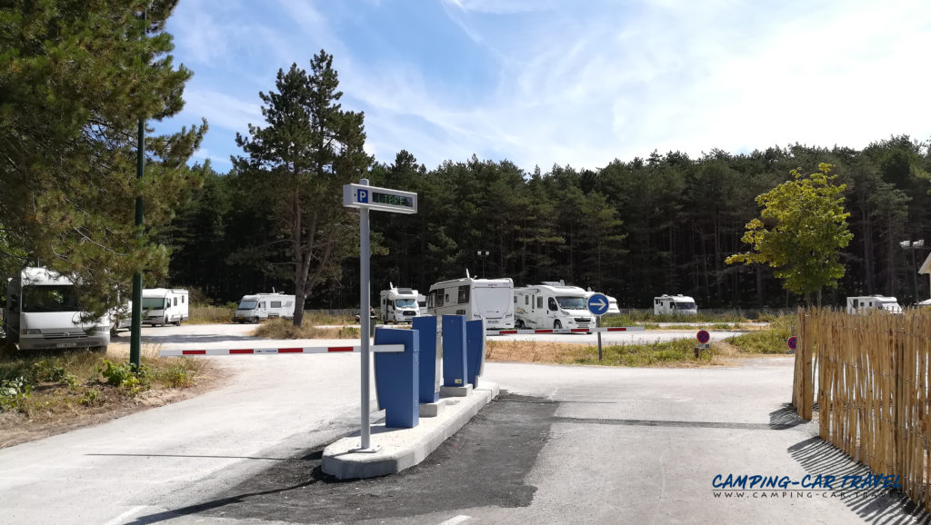 Quend-Plage-les-Pins : aire de services dans la Somme - Camping-car Travel
