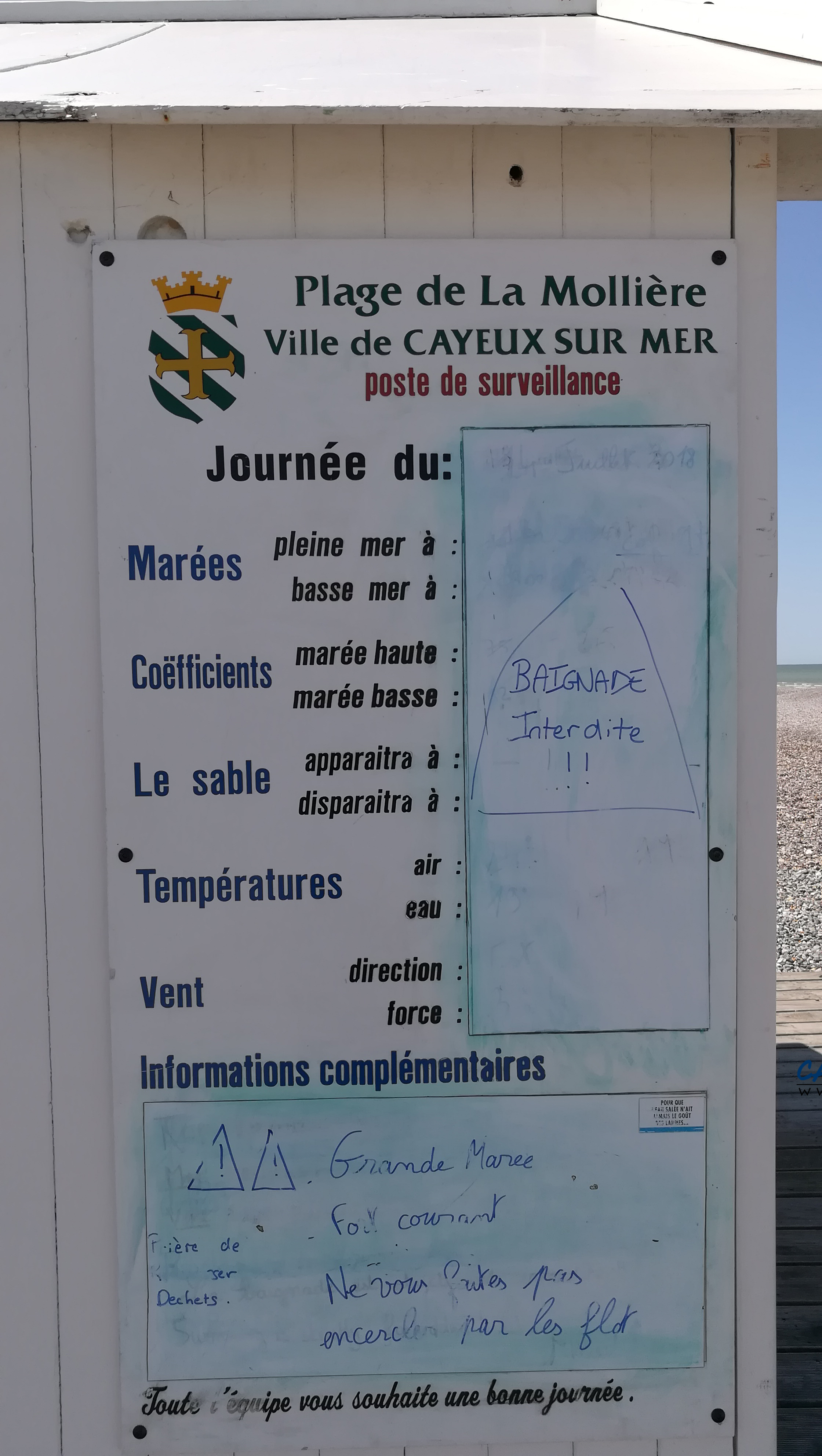 Cayeux-sur-Mer aire services camping car cayeux sur mer Somme