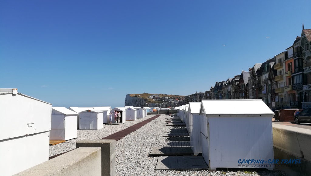 Aire camping car Le Tréport Normandie Seine-Maritime