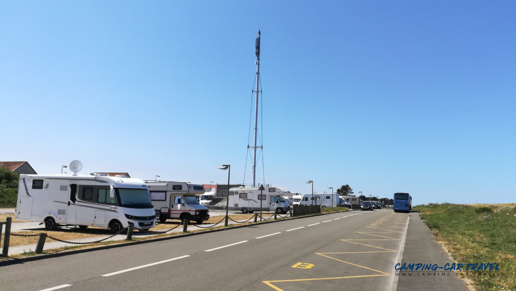 Aire camping car Le Tréport Normandie Seine-Maritime