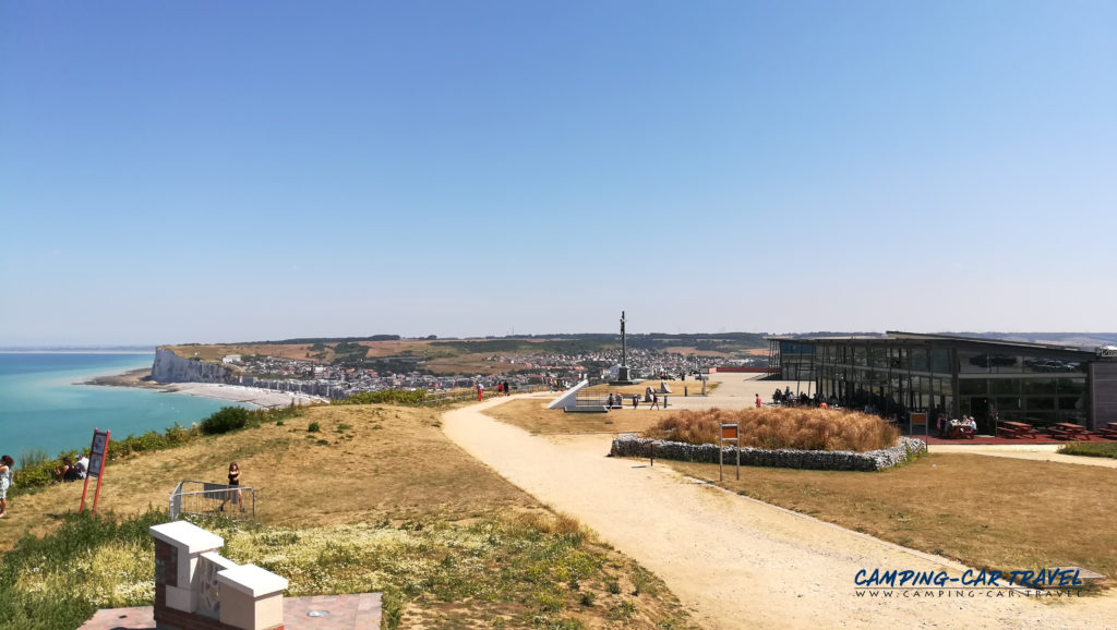 Aire camping car Le Tréport Normandie Seine-Maritime