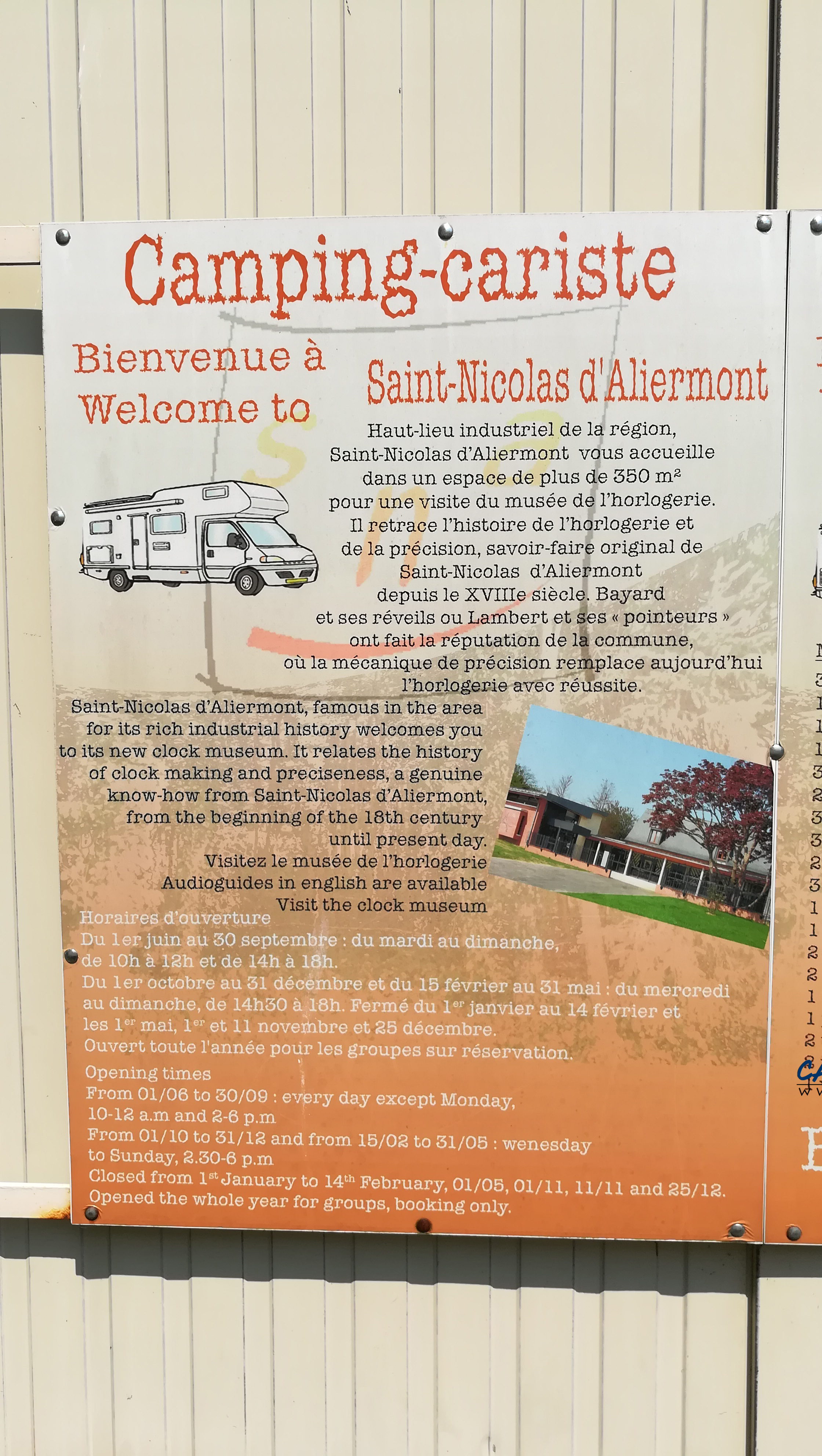 Saint-Nicolas d'Aliermont aire de services pour camping car de Saint-Nicolas d'Aliermont en Seine-Maritime Normandie