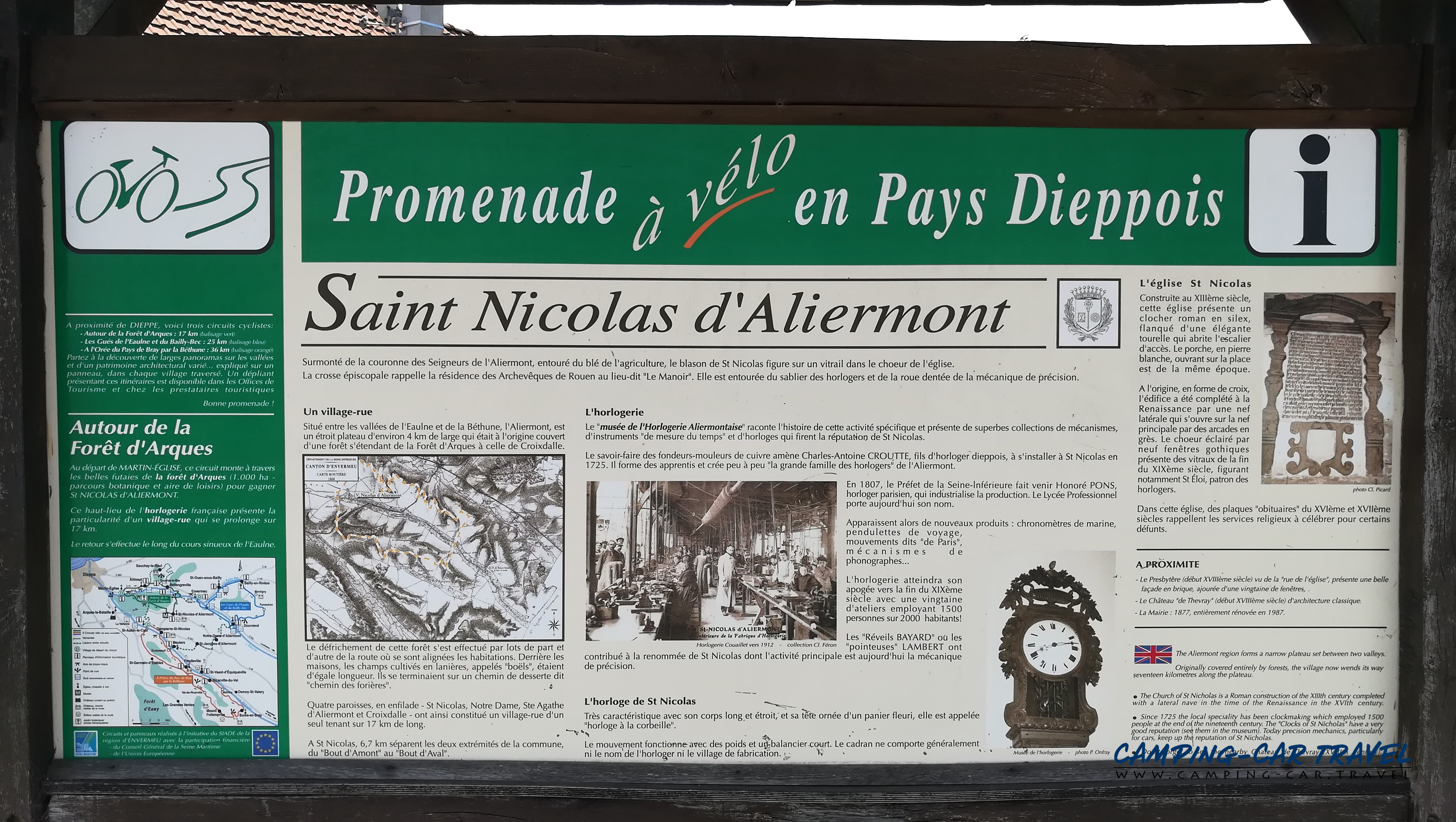 Saint-Nicolas d'Aliermont aire de services pour camping car de Saint-Nicolas d'Aliermont en Seine-Maritime Normandie