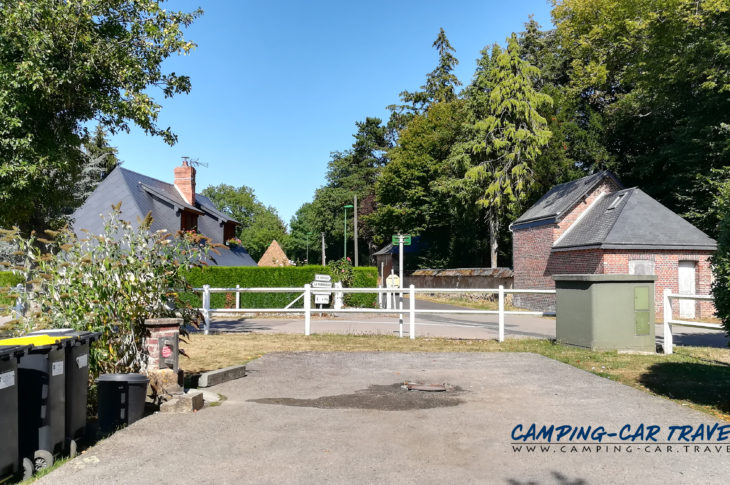 aire services camping car Campigny Eure Normandie