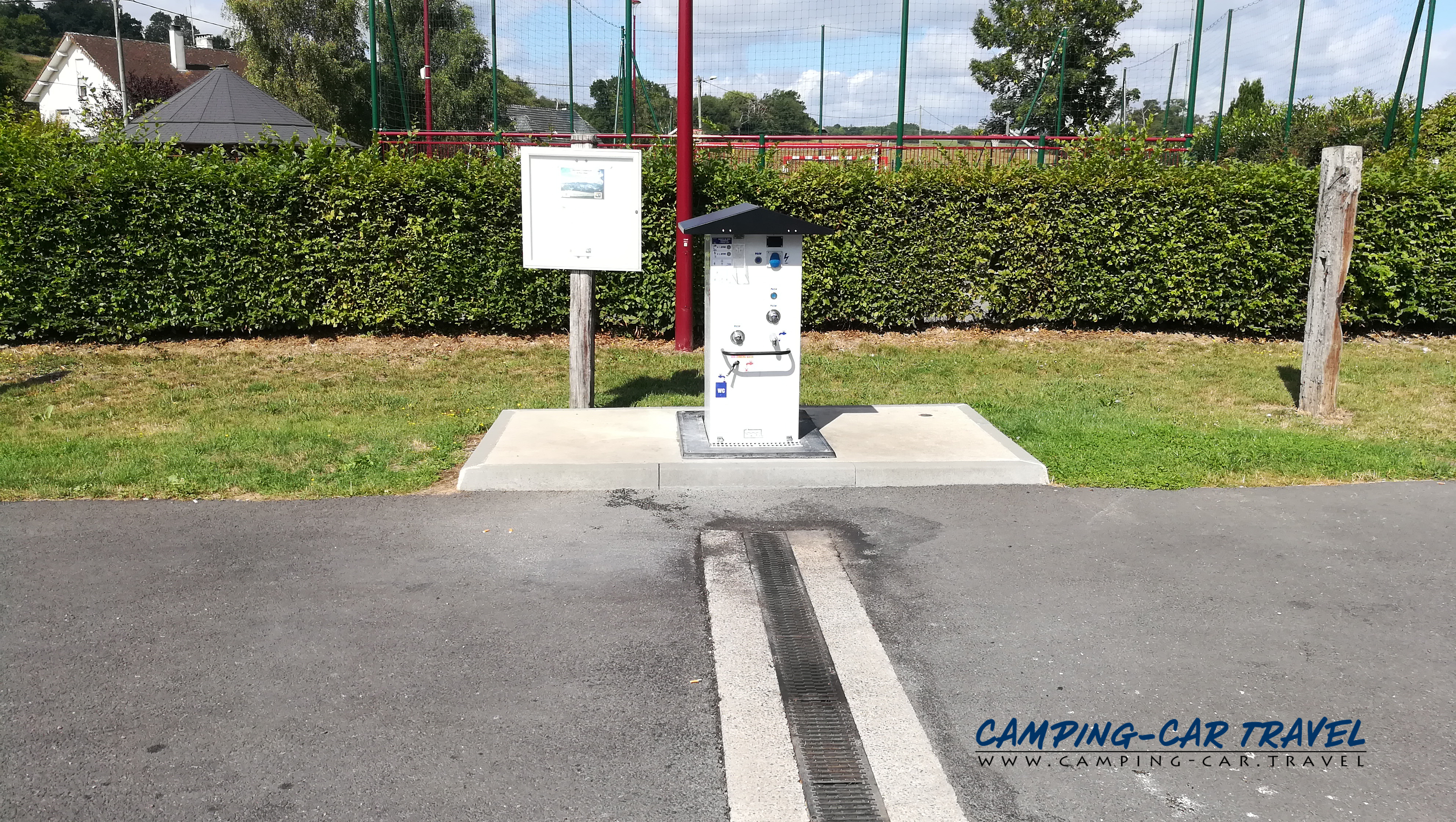 aire services camping car Cormeilles Eure Normandie