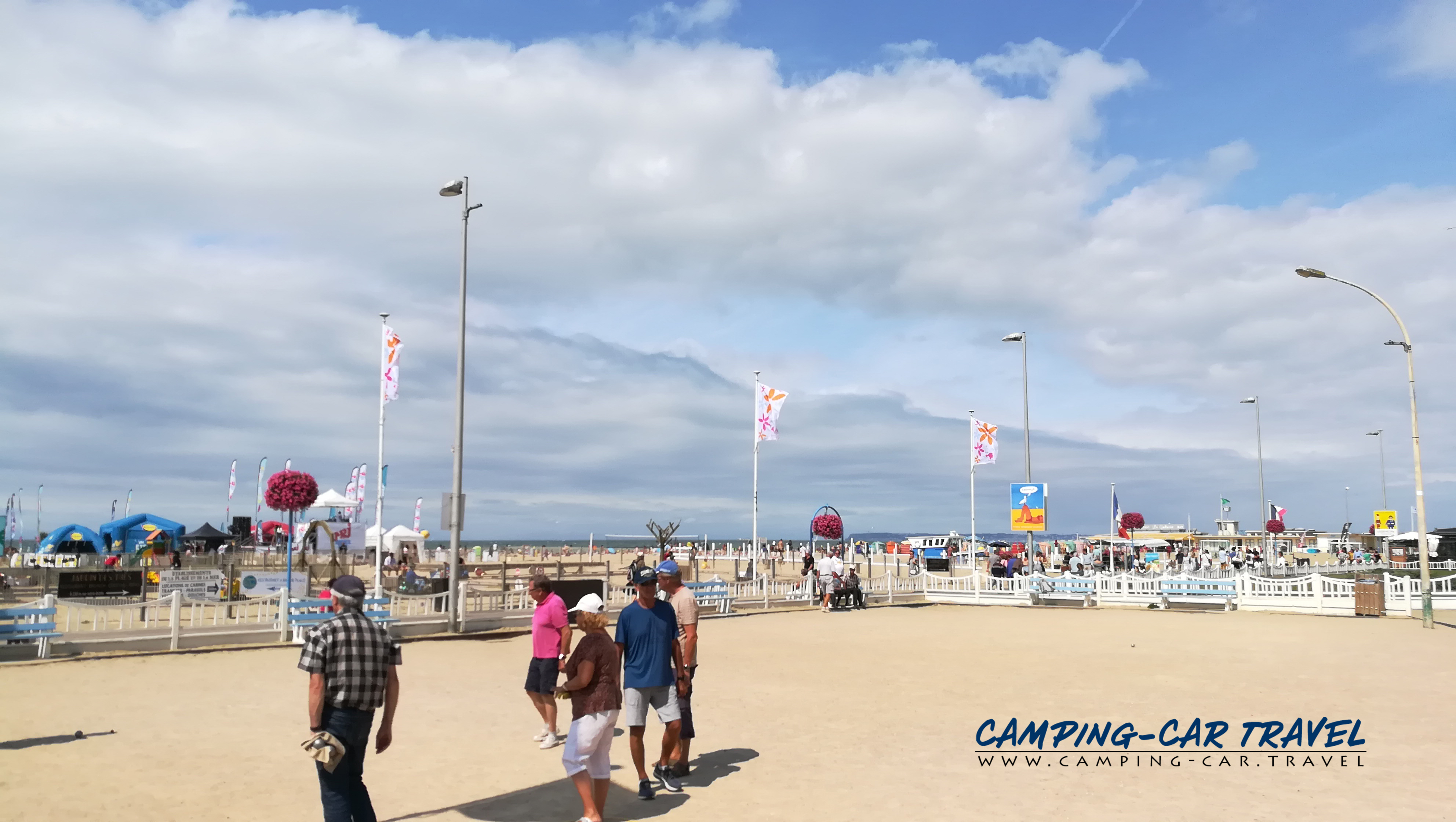 aire services camping car Deauville Trouville Calvados Normandie