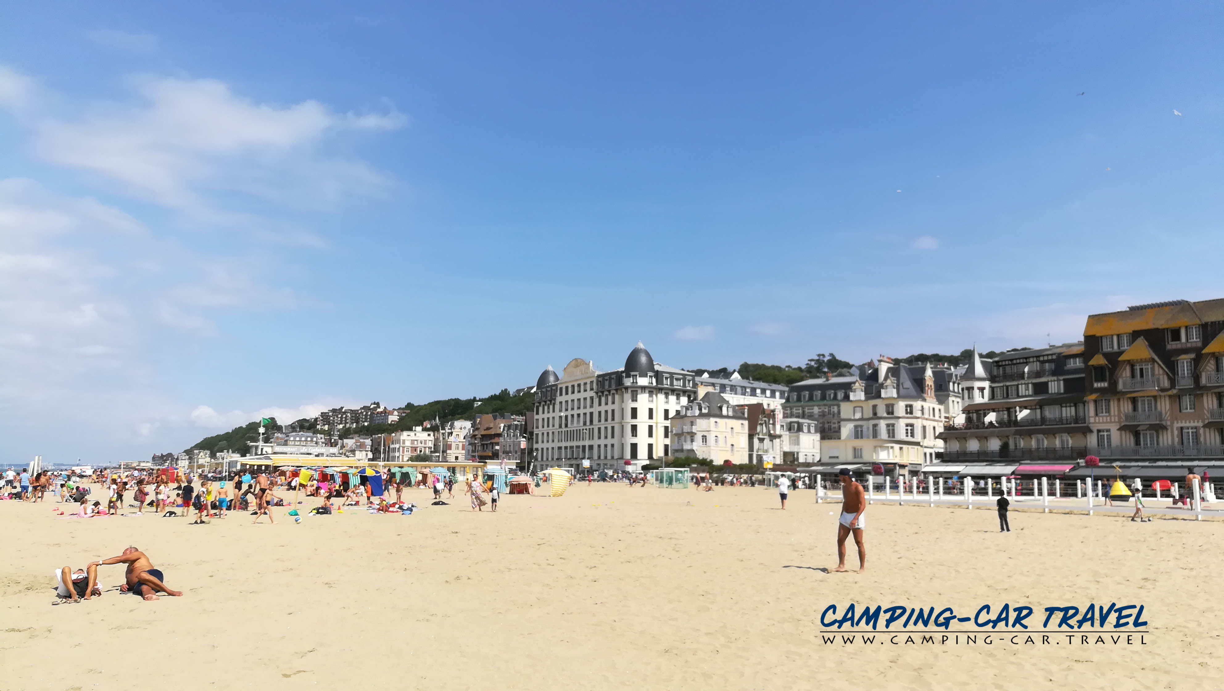 aire services camping car Deauville Trouville Calvados Normandie