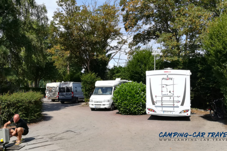 aire services camping car Deauville Trouville Calvados Normandie