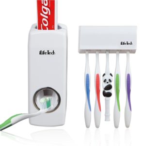 distributeur dentifrice autocollant ilifetech