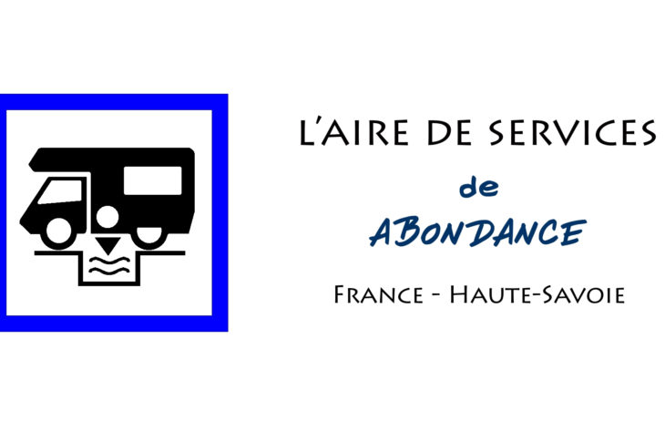 aire services camping cars Abondance Haute Savoie