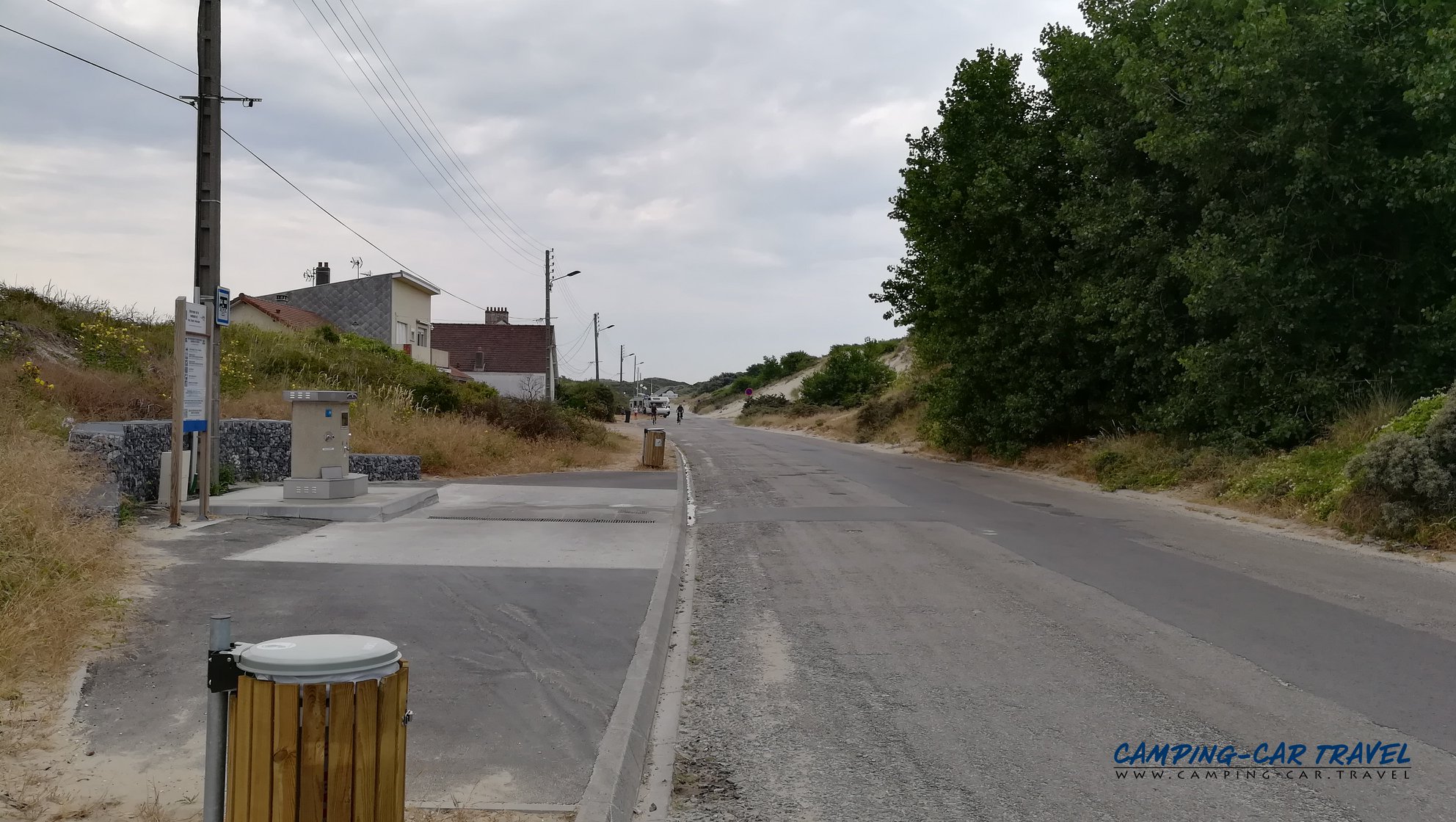 Stelle-Plage aire de services camping car de Stella Plage dans le Pas-de-Calais