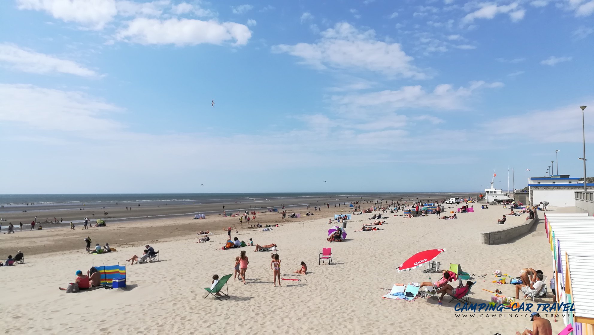 Stelle-Plage aire de services camping car de Stella Plage dans le Pas-de-Calais