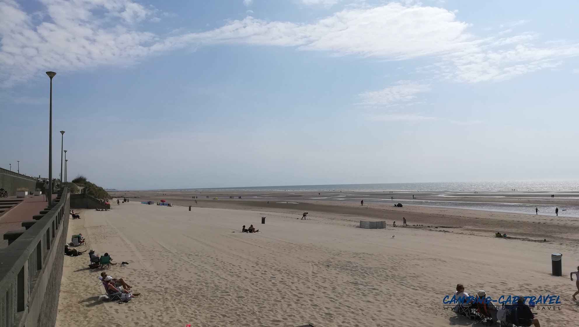 Stelle-Plage aire de services camping car de Stella Plage dans le Pas-de-Calais