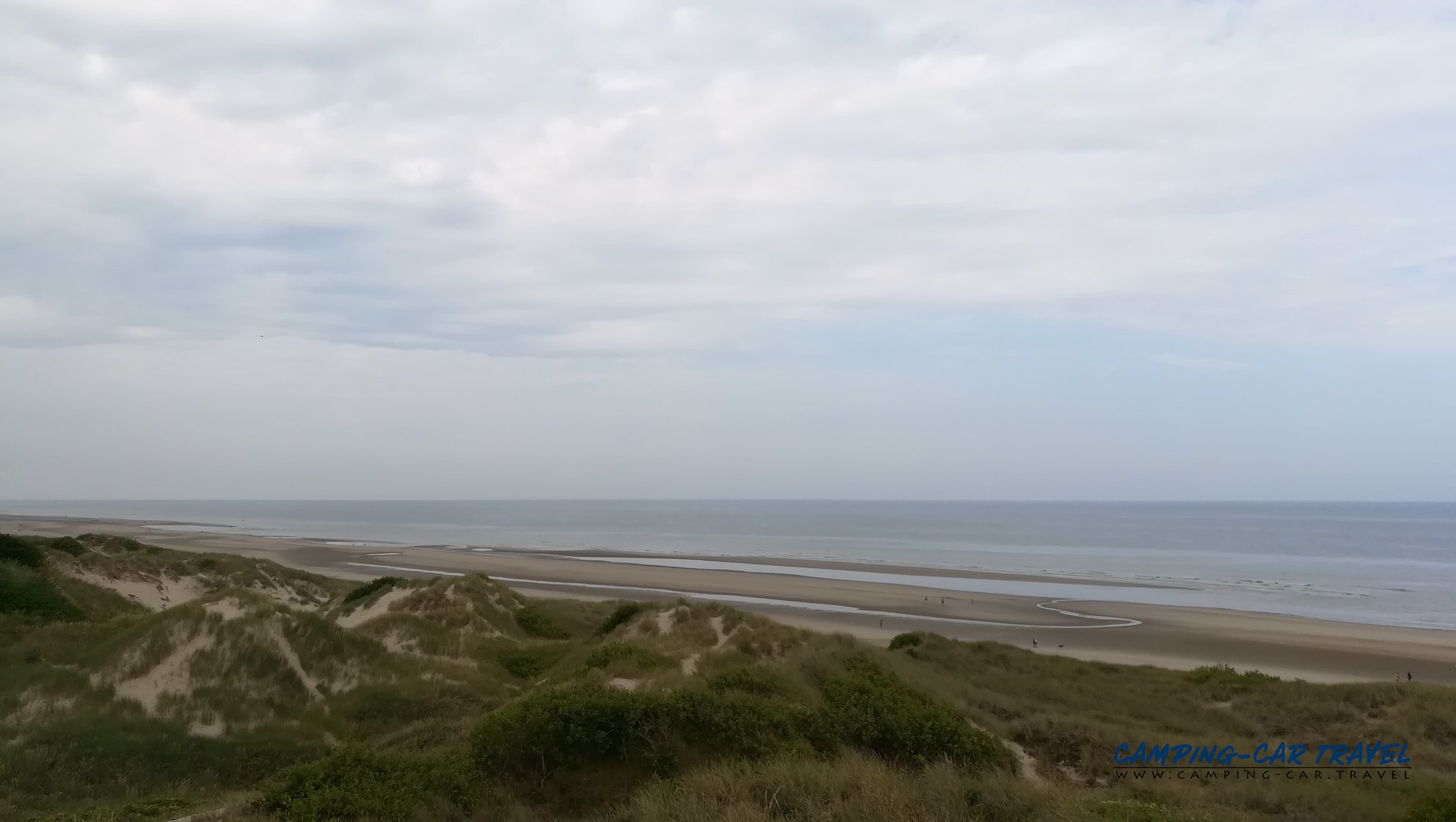 Stelle-Plage aire de services camping car de Stella Plage dans le Pas-de-Calais