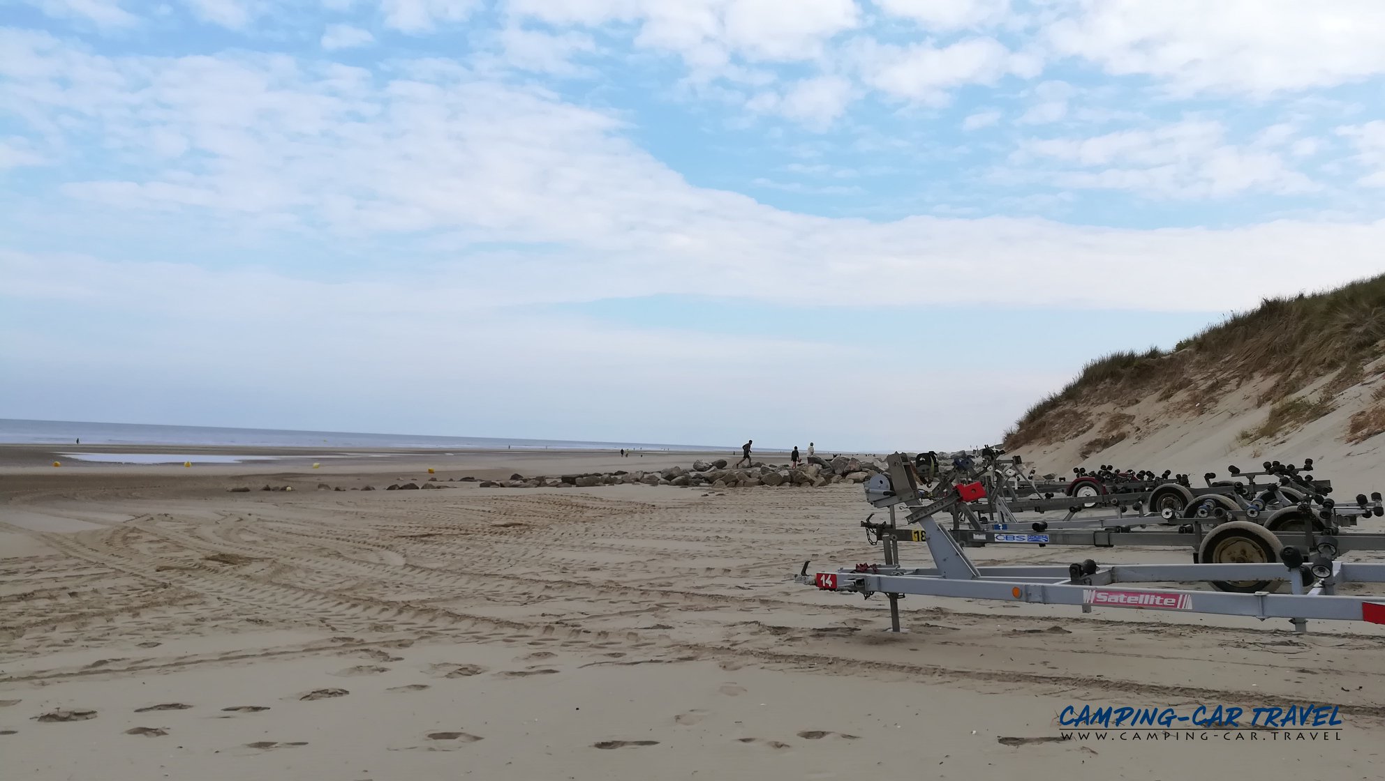 Stelle-Plage aire de services camping car de Stella Plage dans le Pas-de-Calais