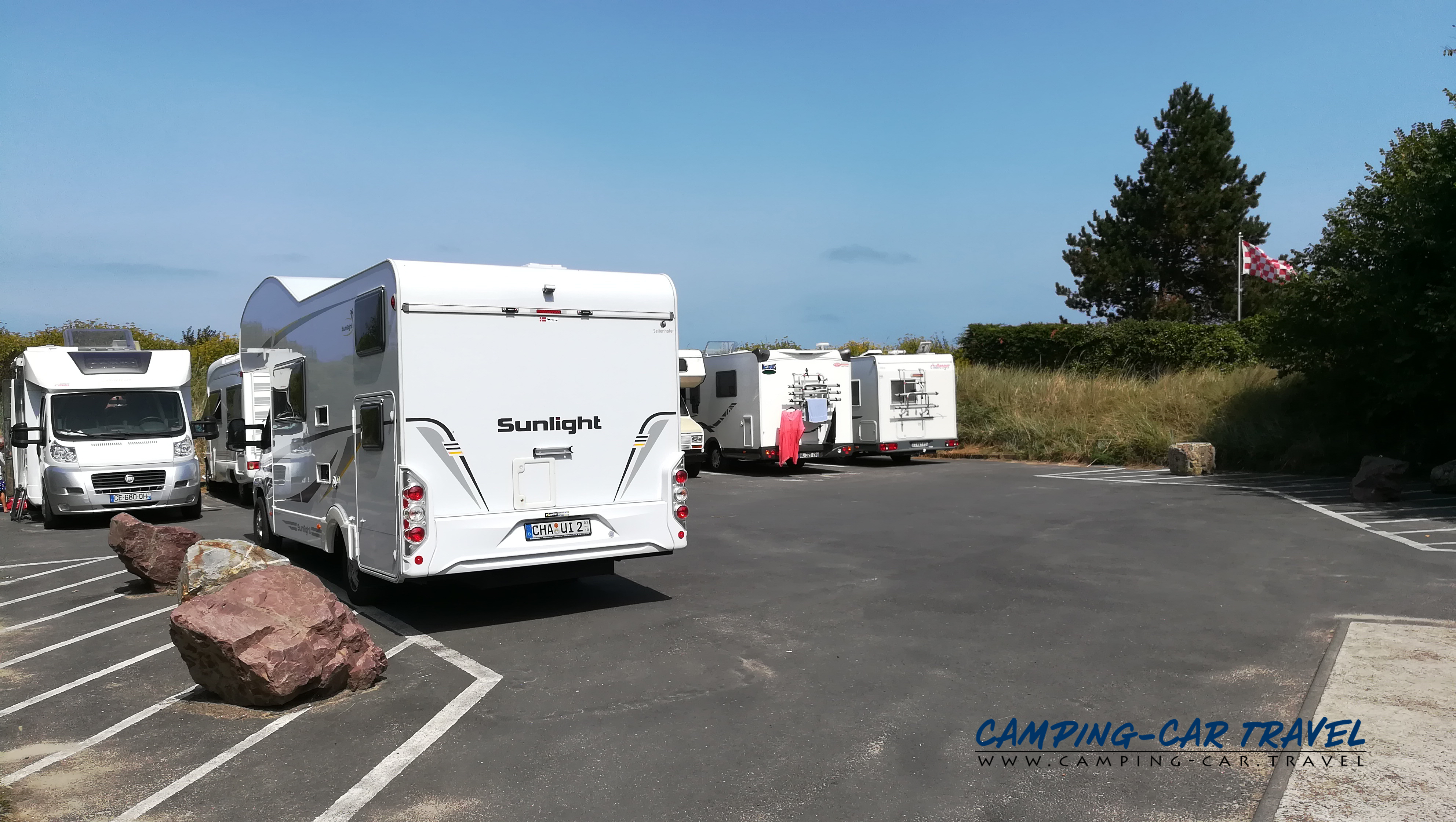 aire services camping car Merville-Franceville-Plage Calvados Normandie