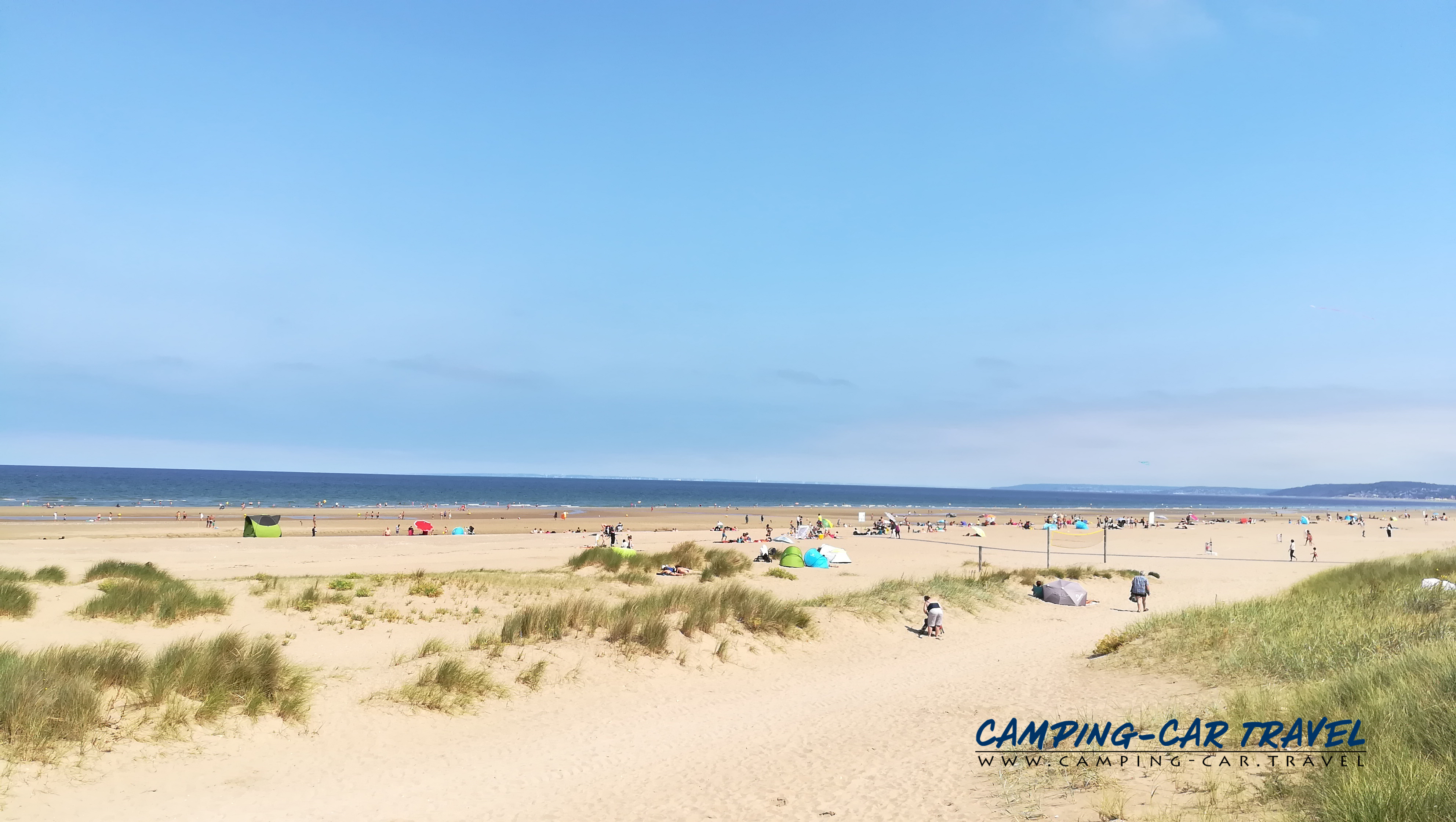 aire services camping car Merville-Franceville-Plage Calvados Normandie