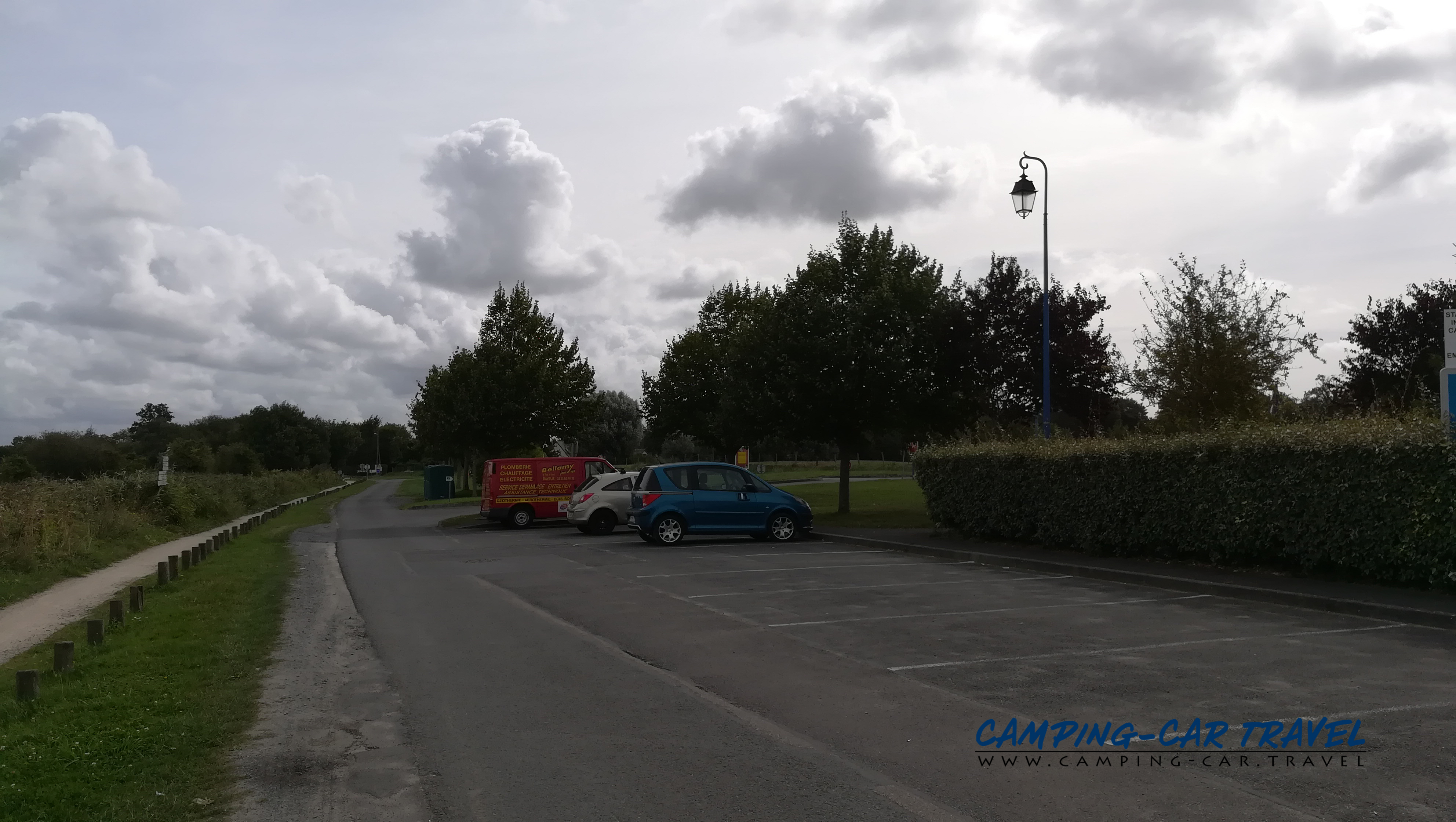 aire services camping car Sallenelles Calvados Normandie