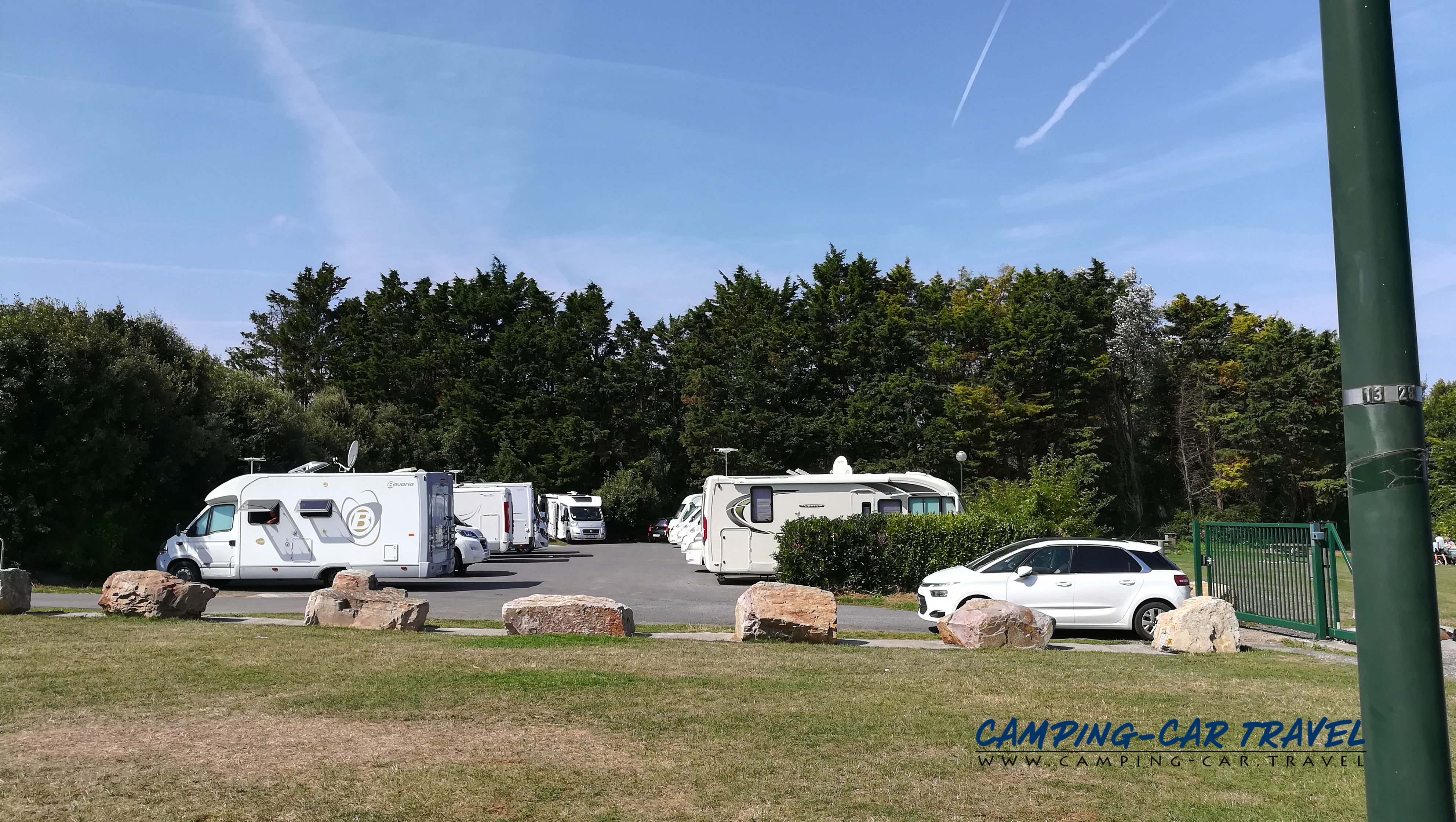 aire services camping car Courseulles-sur-Mer Calvados Normandie